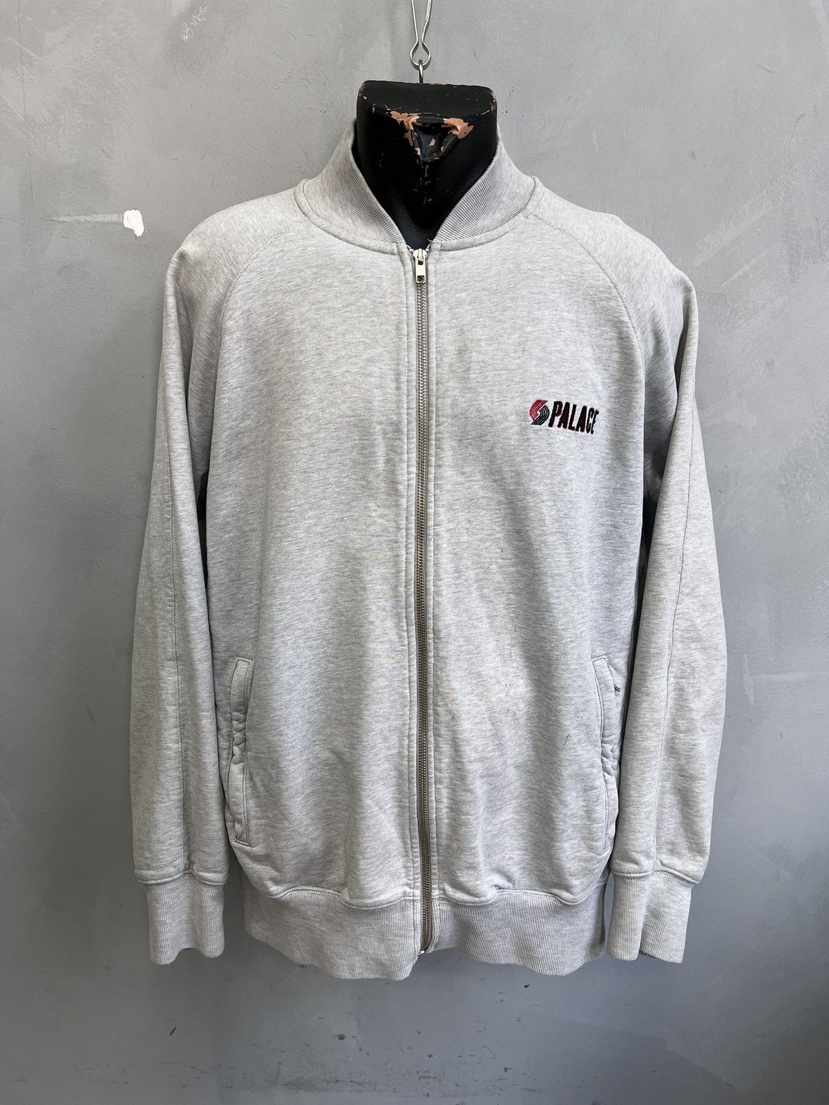 Palace Palace zip jakcet bomber big logo sweatshirt Size US L / EU 52-54 / 3 - 2 Thumbnail