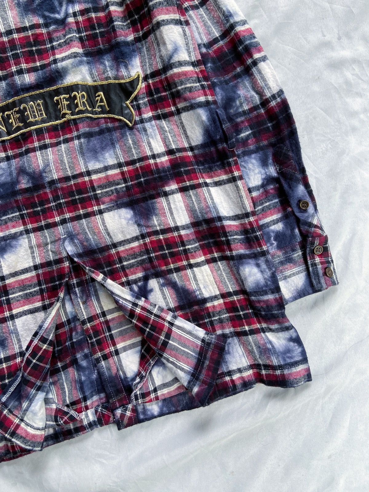 Japanese Brand PLACE PLAN TIE DYE BUTTON DOWN SHIRT COAT STYLE Size US L / EU 52-54 / 3 - 14 Thumbnail