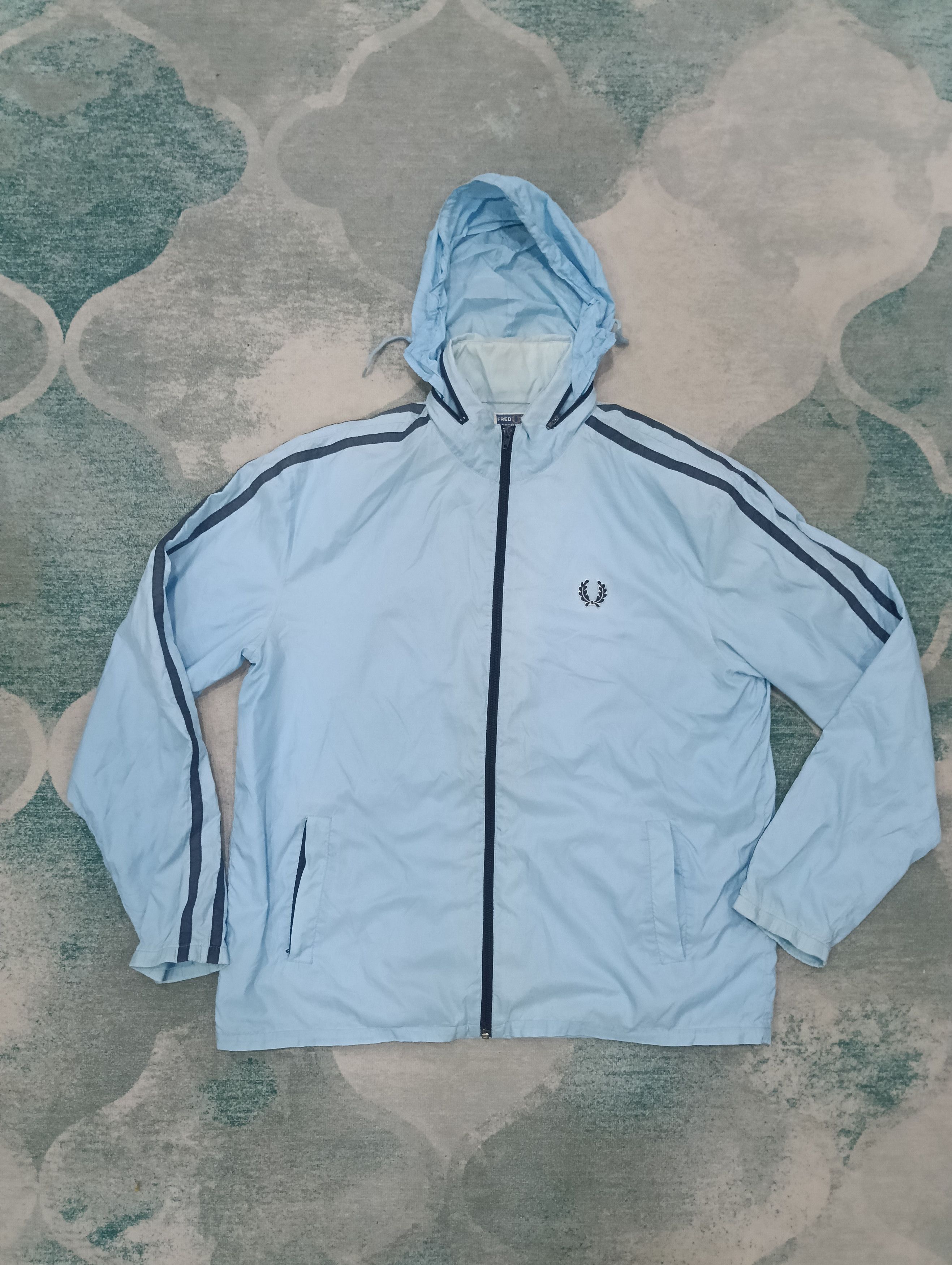 Fred Perry × Japanese Brand Fred Perry Windbreakers With Hooded Size US L / EU 52-54 / 3 - 3 Thumbnail