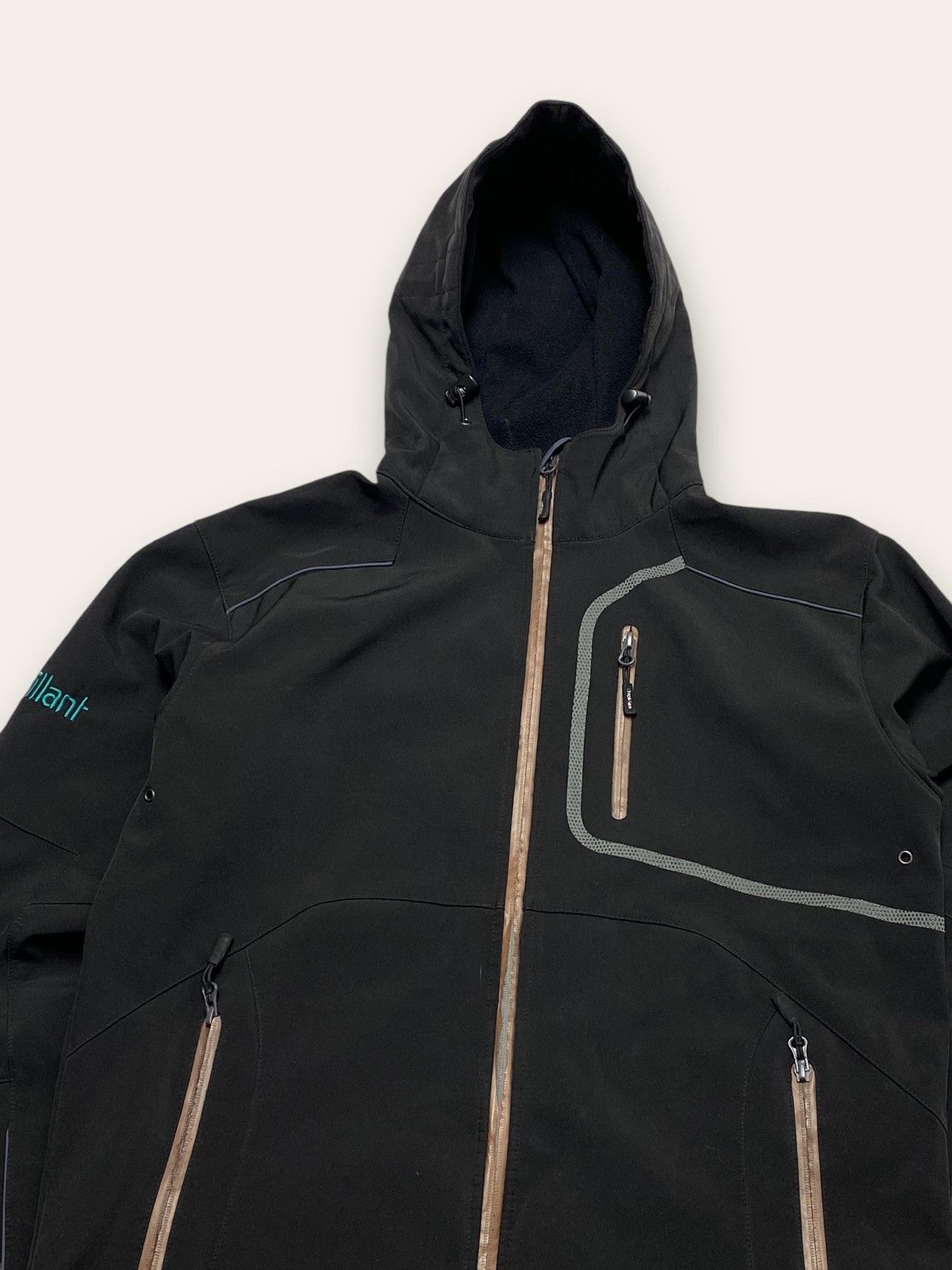 Dickies Vintage DICKIES Black Hooded Zipped Softshell Size US L / EU 52-54 / 3 - 2 Thumbnail