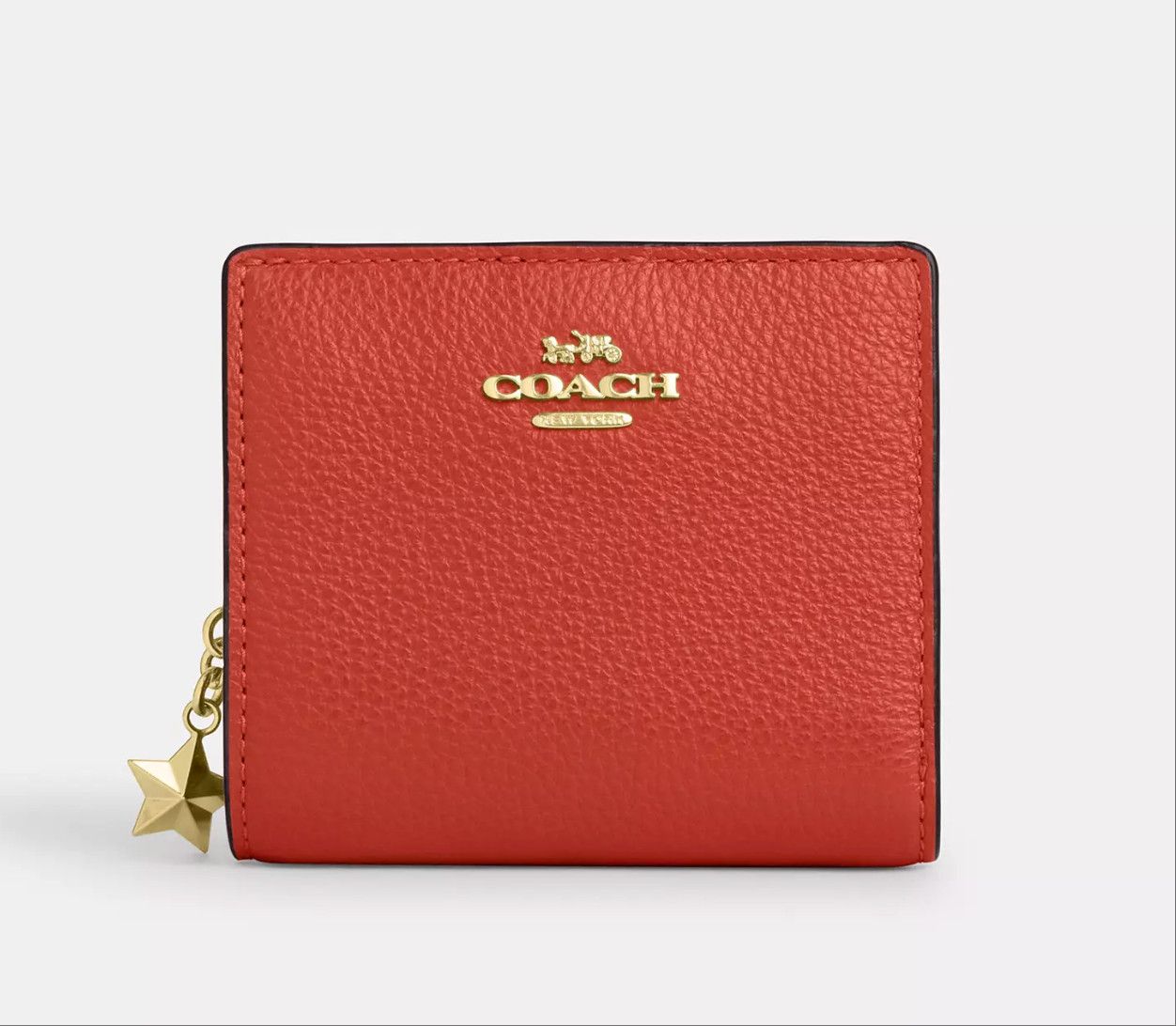 Coach Snap Wallet With Charm Mango CBO74 Size ONE SIZE - 6 Thumbnail