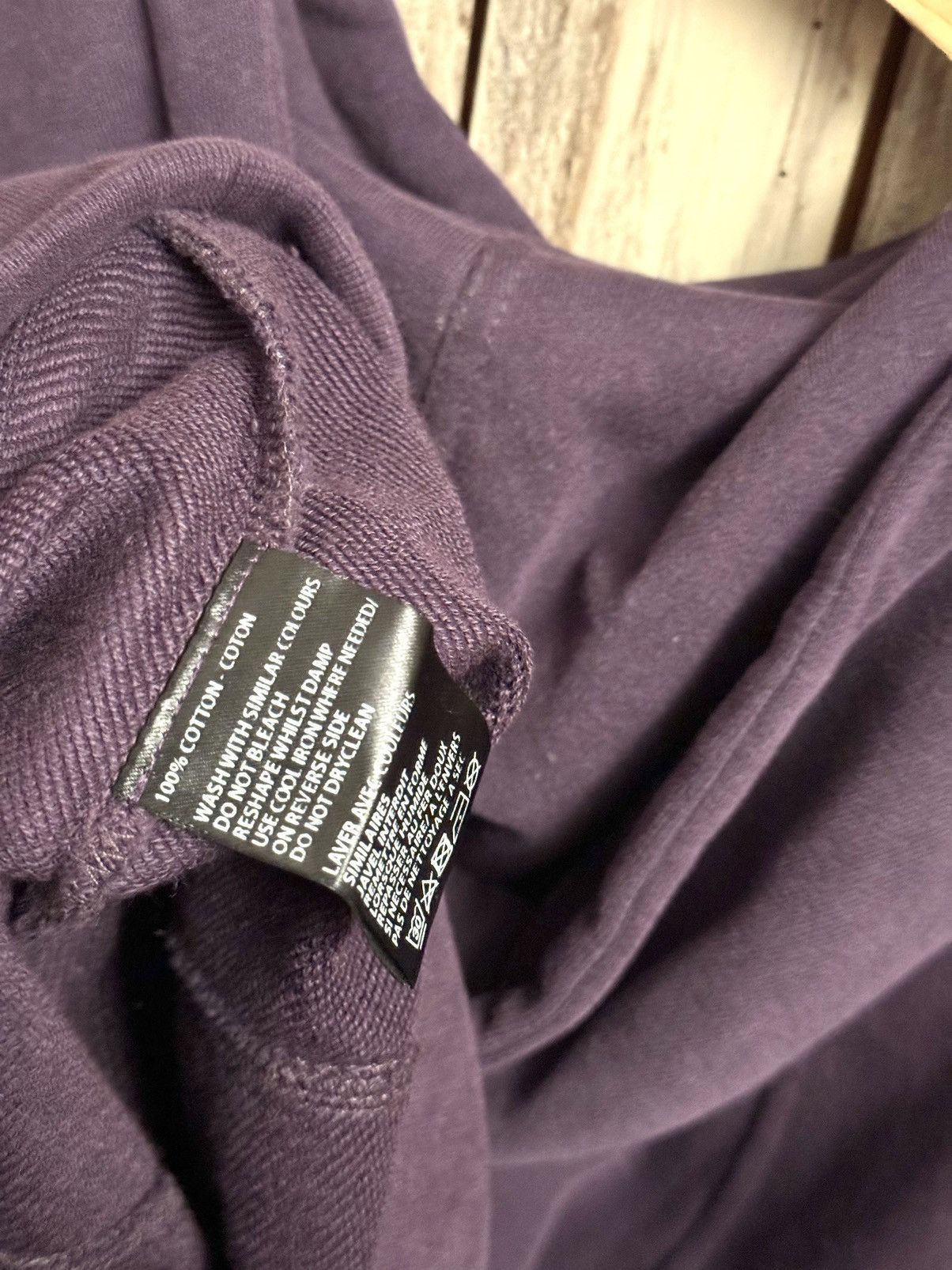 Ann Demeulemeester Ann Demeulemeester purple sweatshirt XXS men Size US XXS / EU 40 - 3 Thumbnail