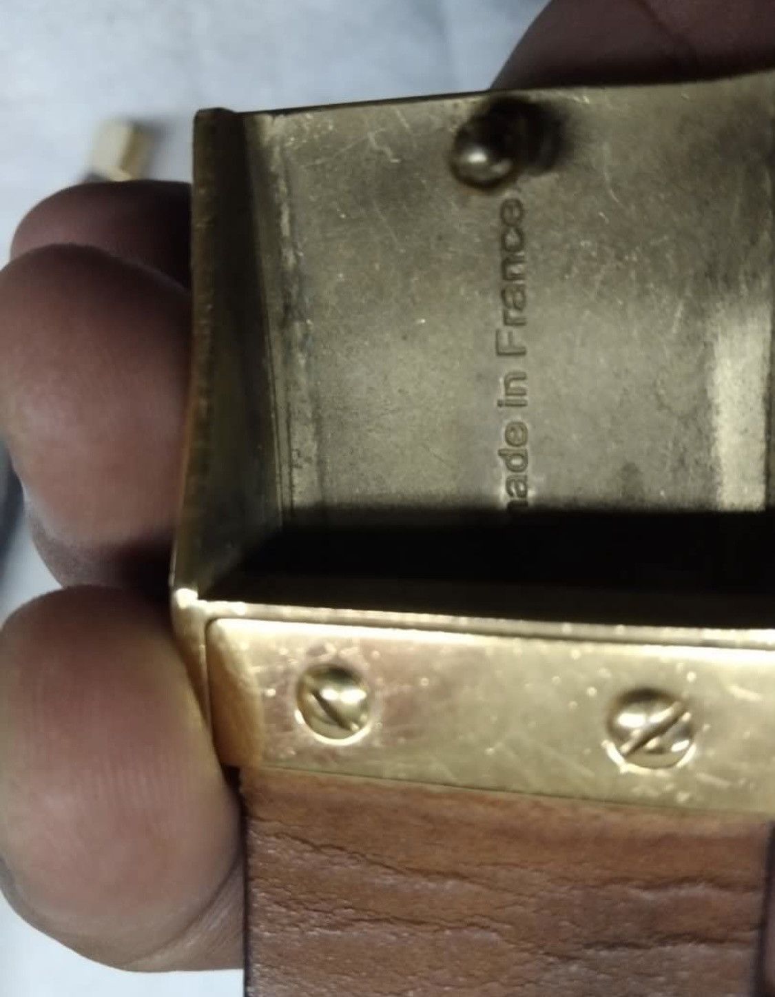 Louis Vuitton Louis vuitton Damier Ebene Belt Size ONE SIZE - 8 Thumbnail