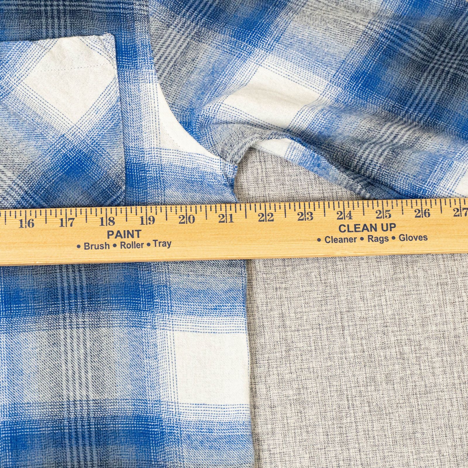 Other PLENUM STUDIO Markeaton Navy Check LS Flannel Shirt M Size US M / EU 48-50 / 2 - 9 Thumbnail