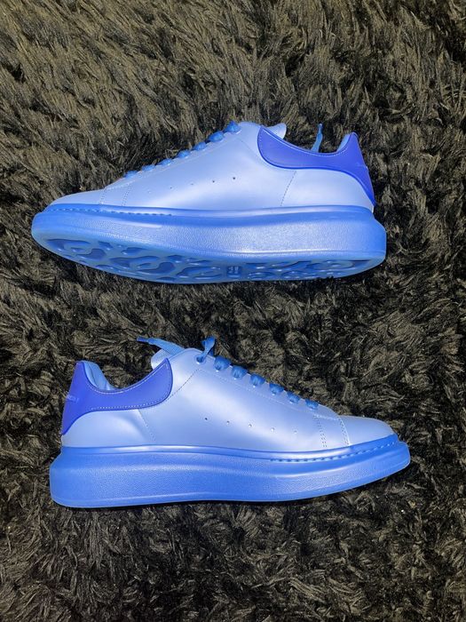 alexander mcqueen blue and white