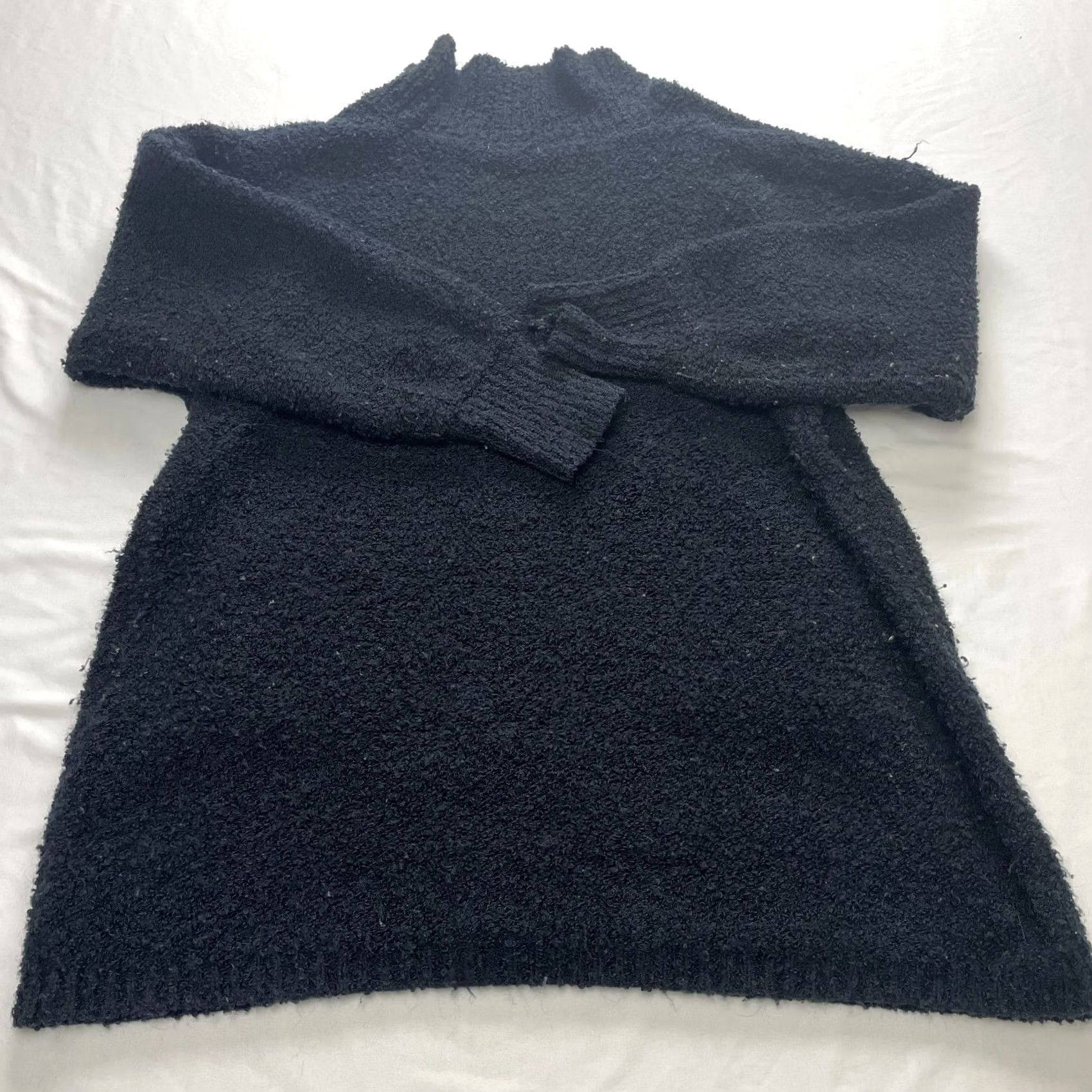 Gloria Vanderbilt Gloria Vanderbilt Sweater Cardigan Womens M Black Open 100% Acrylic Knit Classic Vintage No Size M / US 6-8 / IT 42-44 - 7 Thumbnail