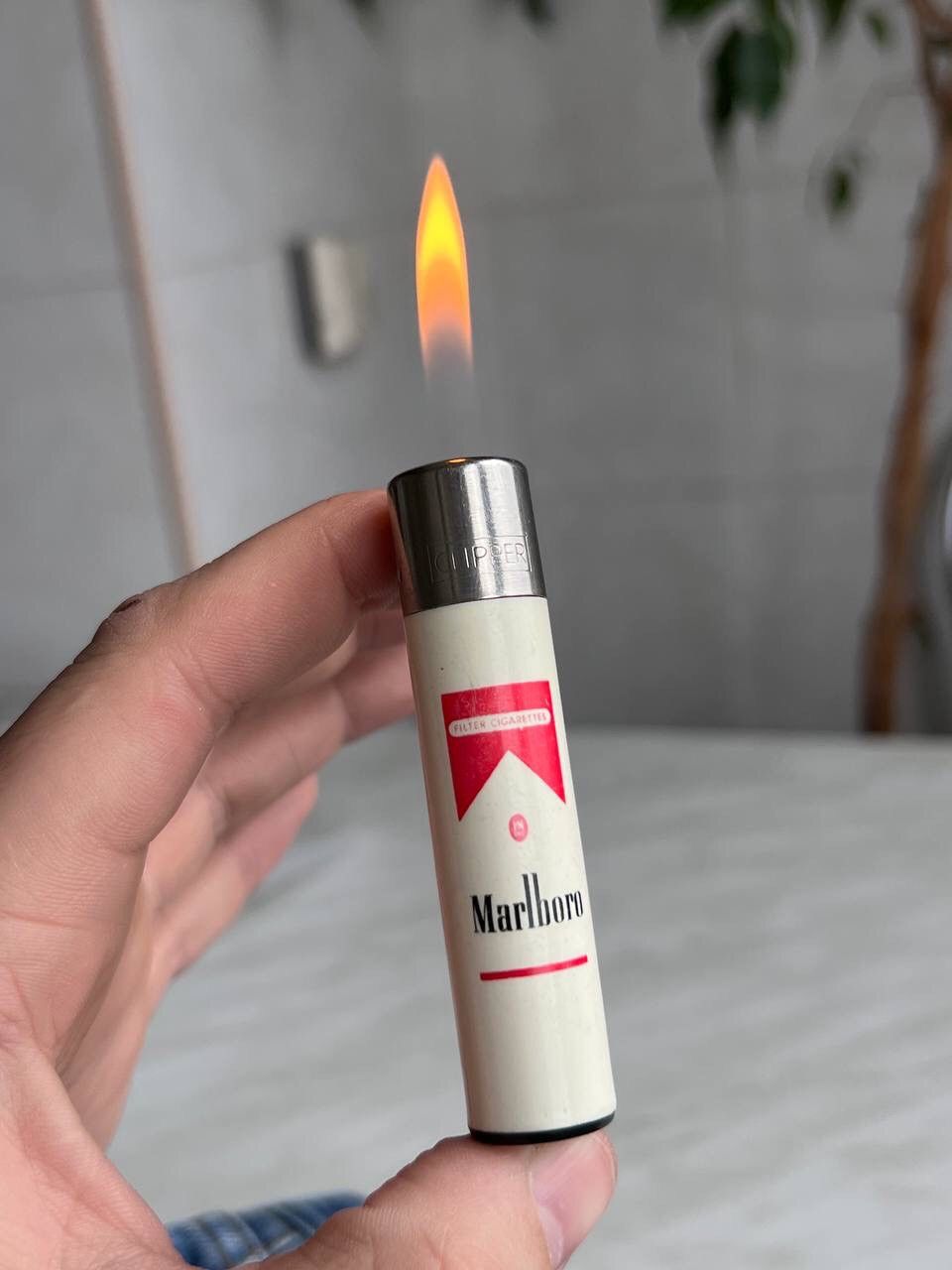 Marlboro × Vintage Y2K ELEGANCE MARLBORO CLIPPER FUTURISTIC PUNK ROCK LIGHTER Size ONE SIZE - 2 Thumbnail