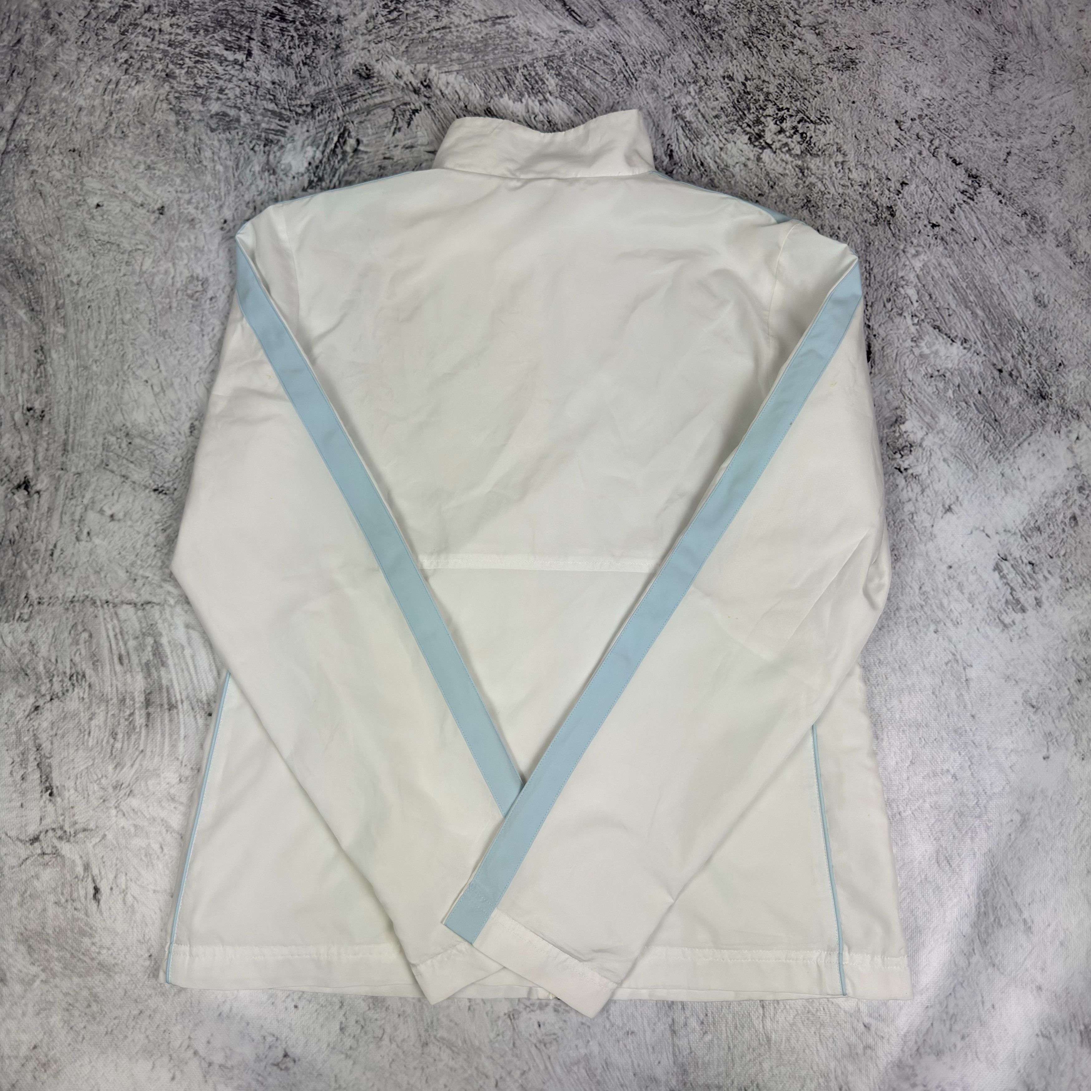 Nike Nike White Solo Swoosh Full Zip Track Jacket Large Size L / US 10 / IT 46 - 8 Thumbnail
