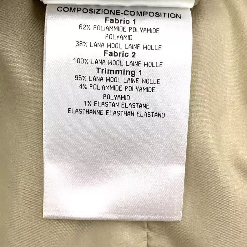Gucci Gucci Beige Long Sleeve Parka with Fur Collar-2505 Size L / US 10 / IT 46 - 7 Thumbnail