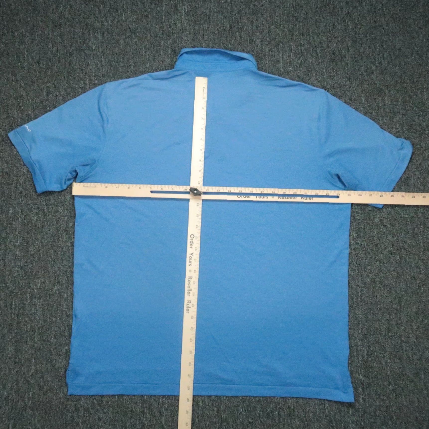 Peter Millar Peter Millar Shirt Mens XL Blue Performance Short Sleeve Polo Size US XL / EU 56 / 4 - 7 Thumbnail