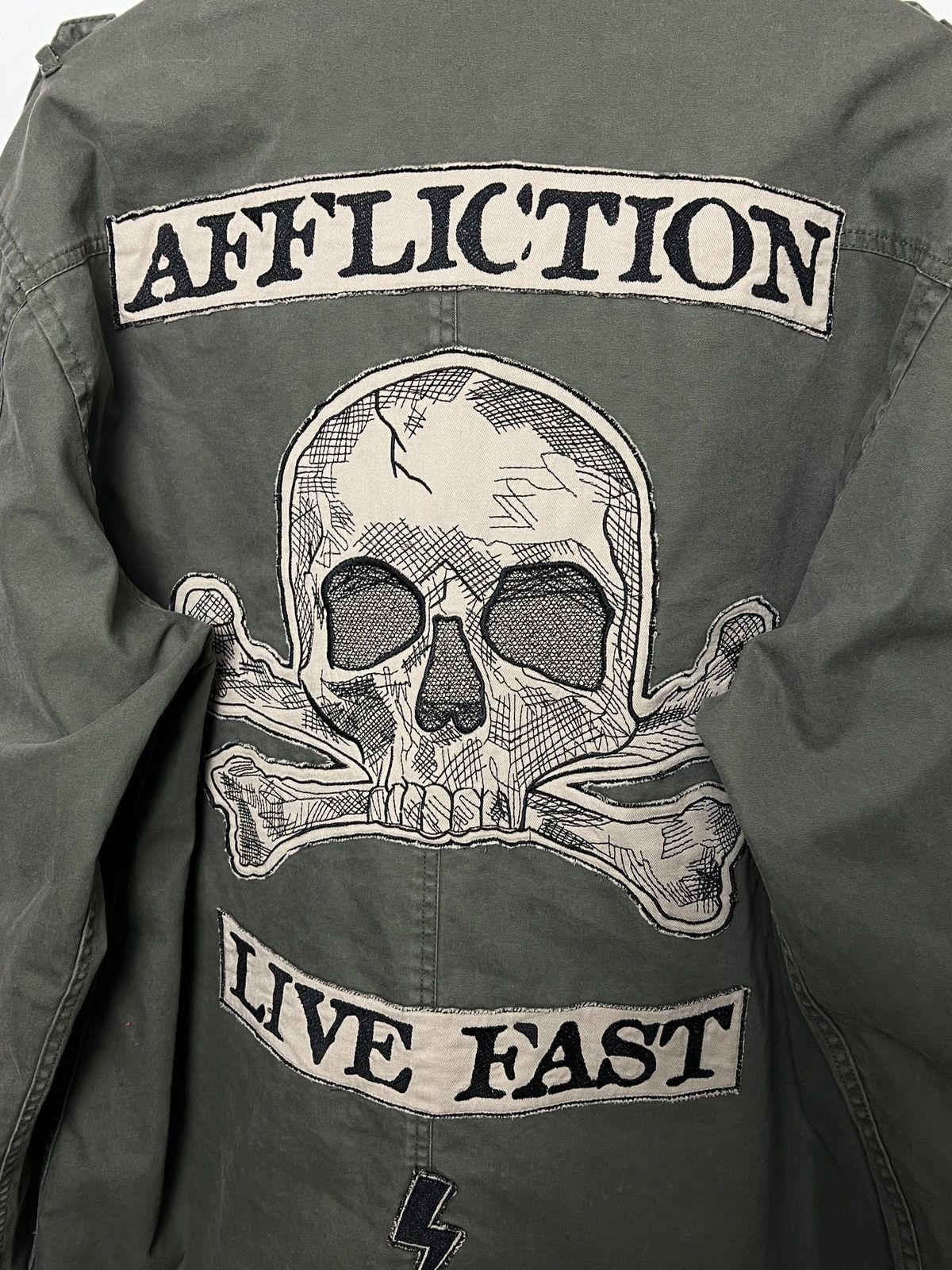 Affliction Affliction punk military jacket Size US L / EU 52-54 / 3 - 13 Thumbnail