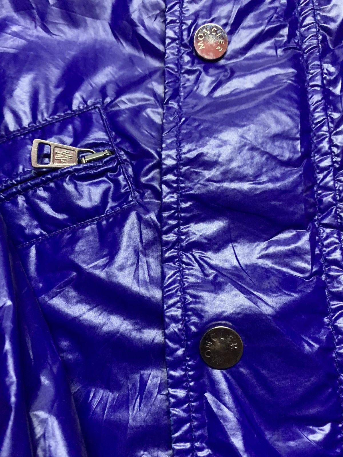 Moncler Auth men’s moncler ganguin blue nylon windbreaker casual Size US M / EU 48-50 / 2 - 7 Thumbnail