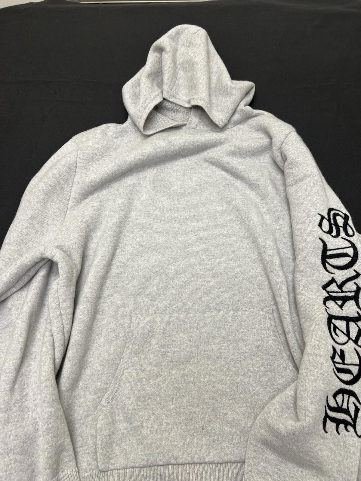 Chrome Hearts Chrome Hearts Life Sentence Embroidered Logo Cashmere Hoodie Size US XL / EU 56 / 4 - 2 Thumbnail