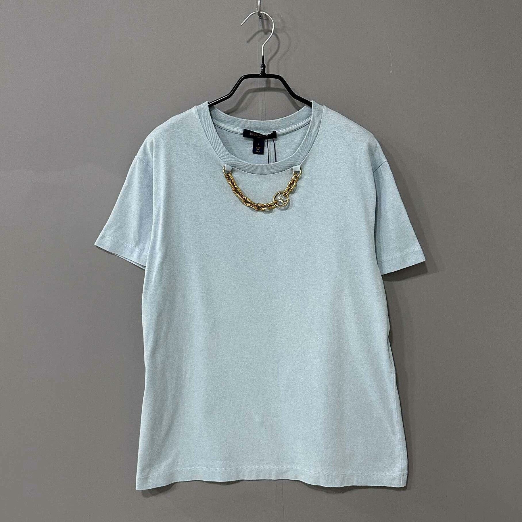 Louis Vuitton Louis Vuitton Retro Blue T-Shirt l Men Size US L / EU 52-54 / 3 - 1 Thumbnail