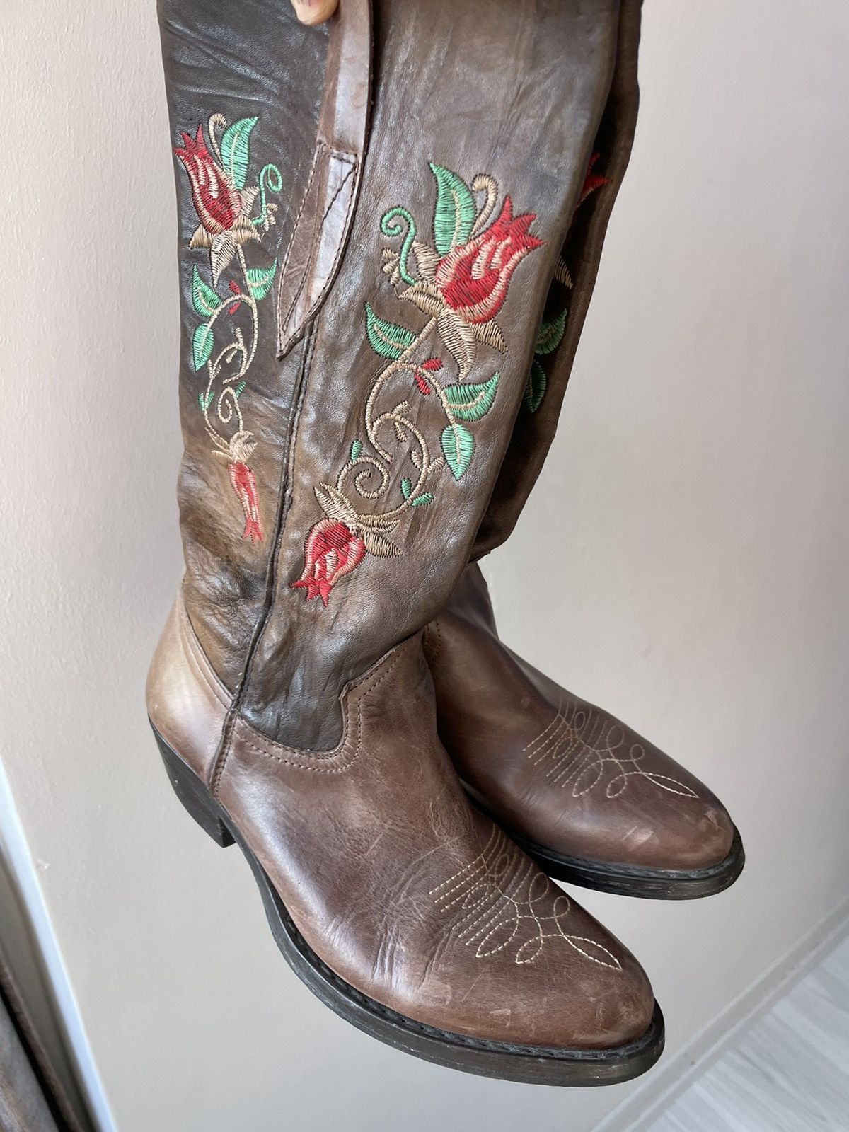 Vintage Vintage cowboy boots Size US 6.5 / IT 36.5 - 9 Thumbnail