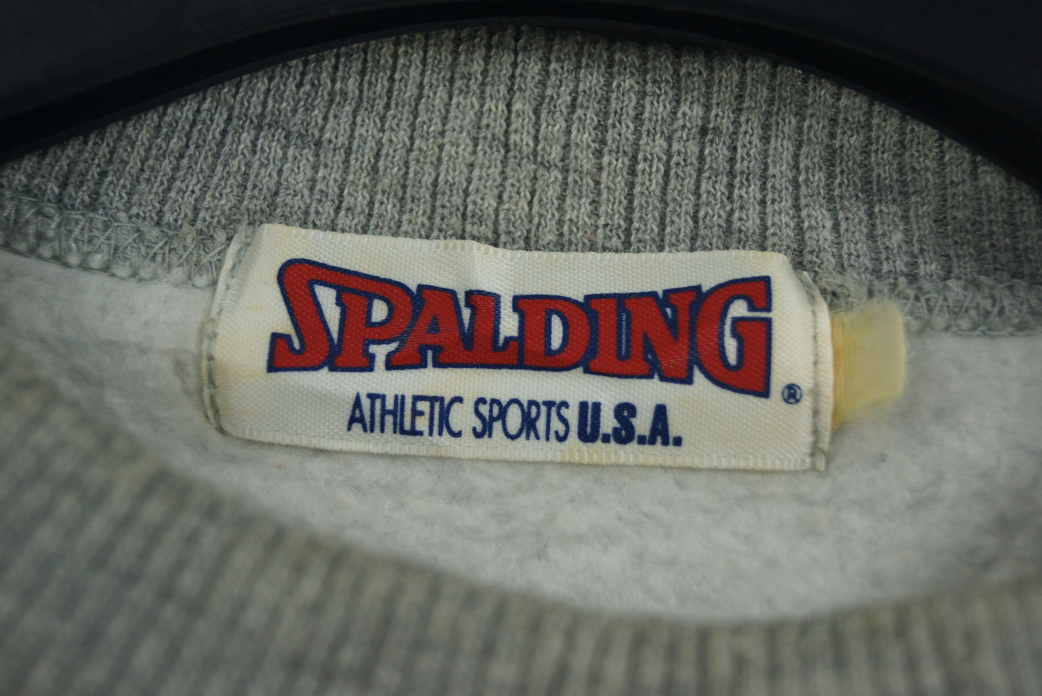 Spalding Spalding Sweatshirt Spellout Nice Design Size US L / EU 52-54 / 3 - 3 Thumbnail