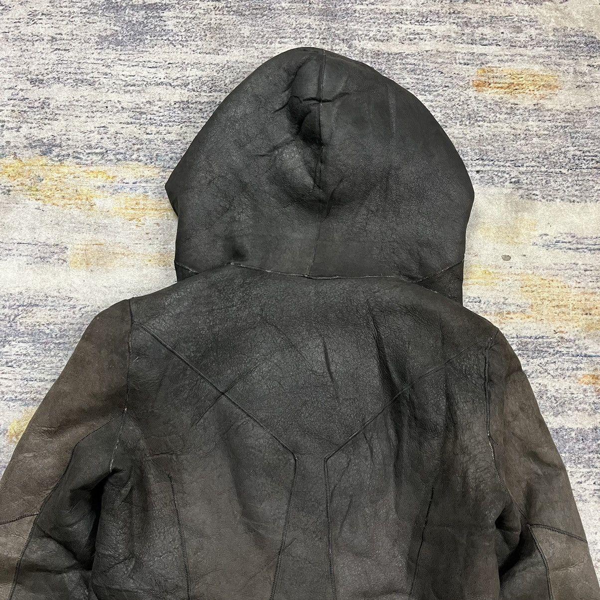 Helmut Lang Helmut lang asymmetric hooded shearling leather jacket Size M / US 6-8 / IT 42-44 - 21 Thumbnail