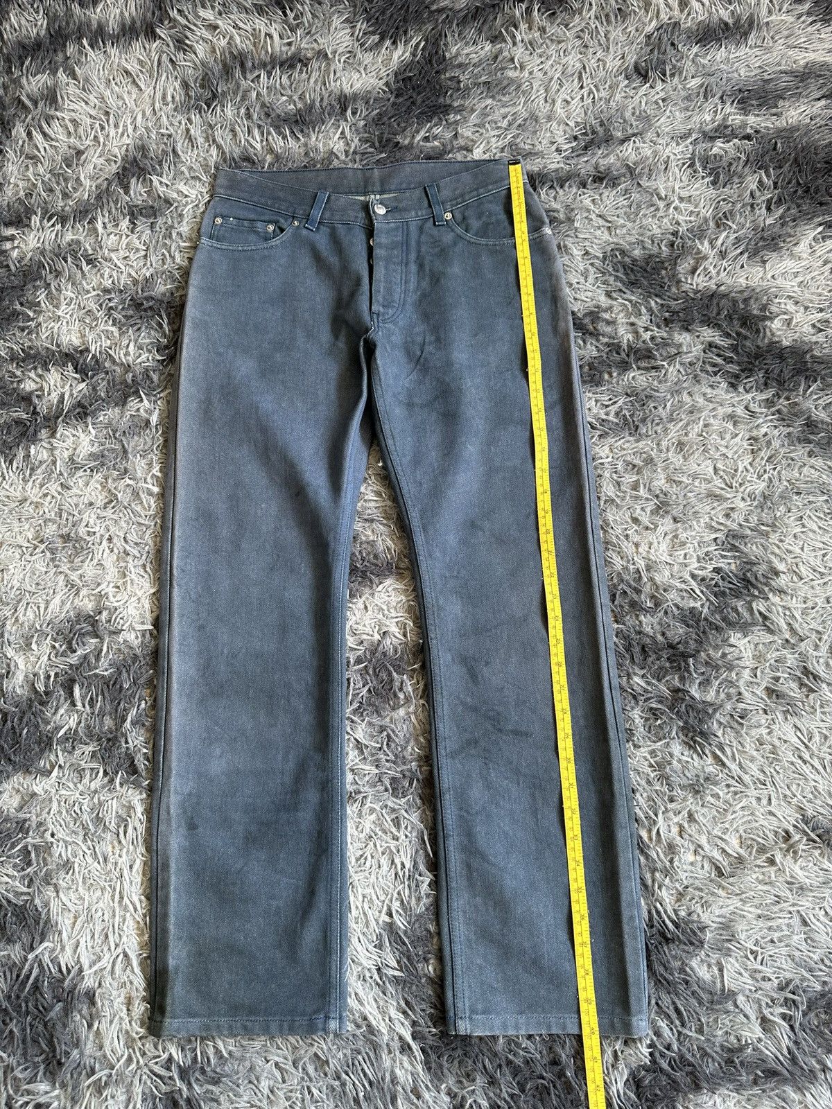 Helmut Lang Late 90's Helmut Lang overdyed faded denim Size US 32 / EU 48 - 19 Thumbnail