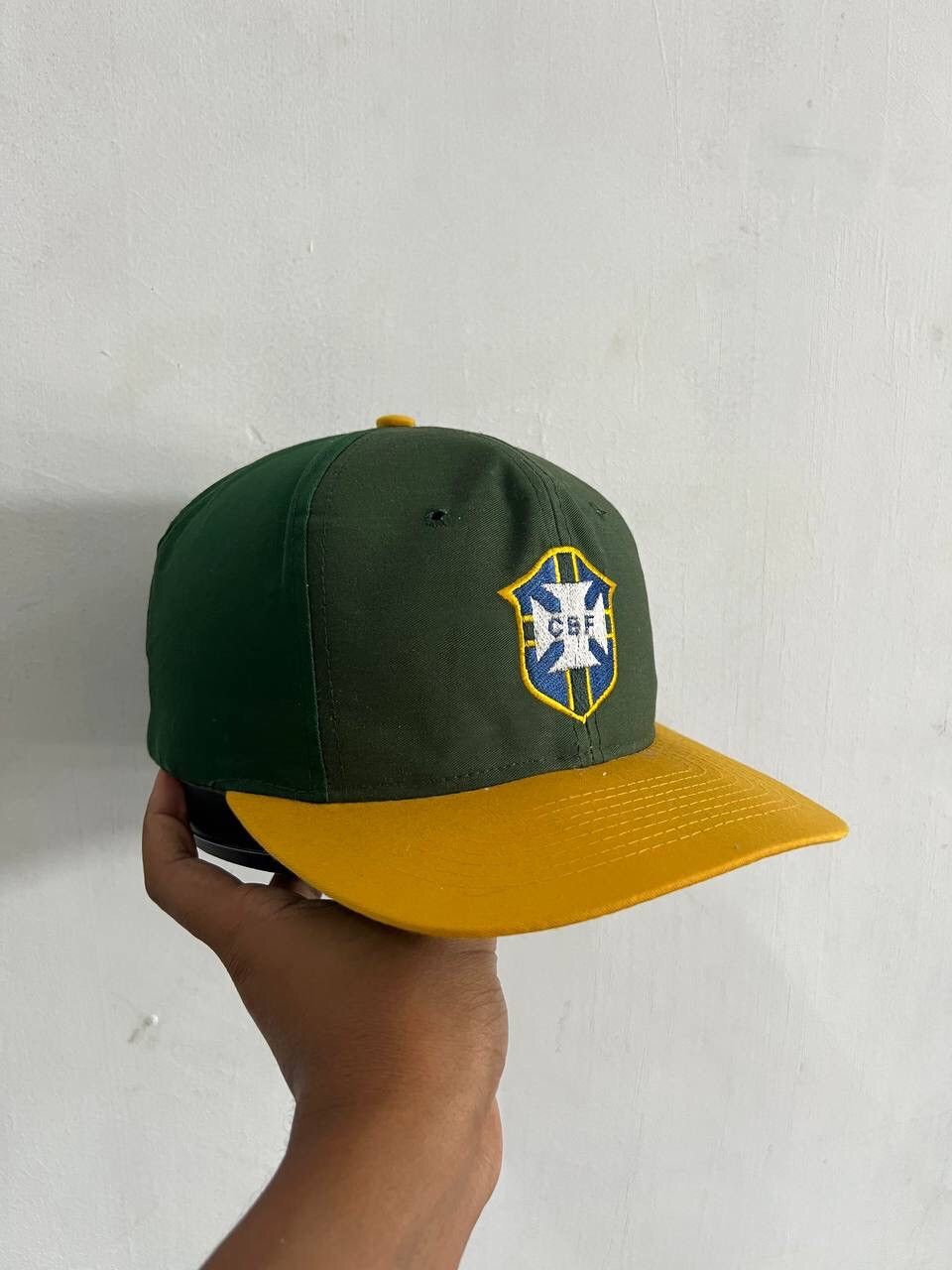 Vintage CBF Brazil Embroidered Hat Size ONE SIZE - 1 Thumbnail