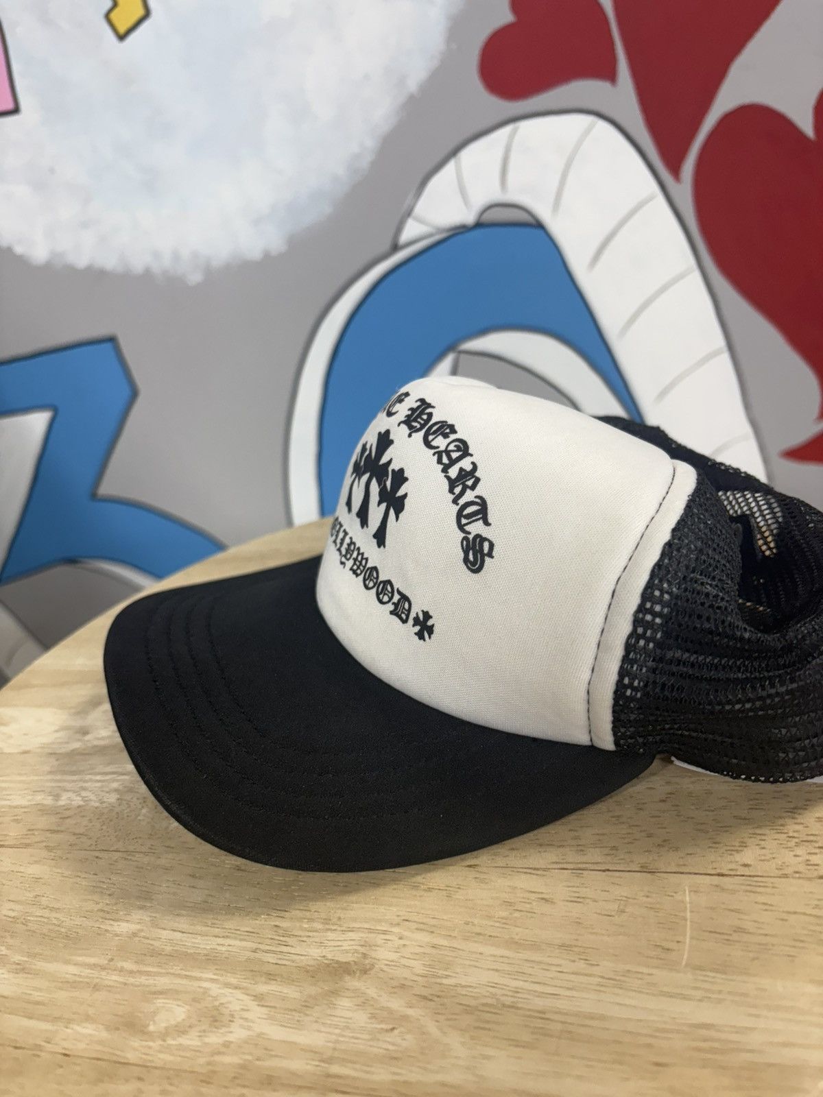Chrome Hearts Chrome Hearts Triple Cross Hat Hollywood White Size ONE SIZE - 8 Thumbnail