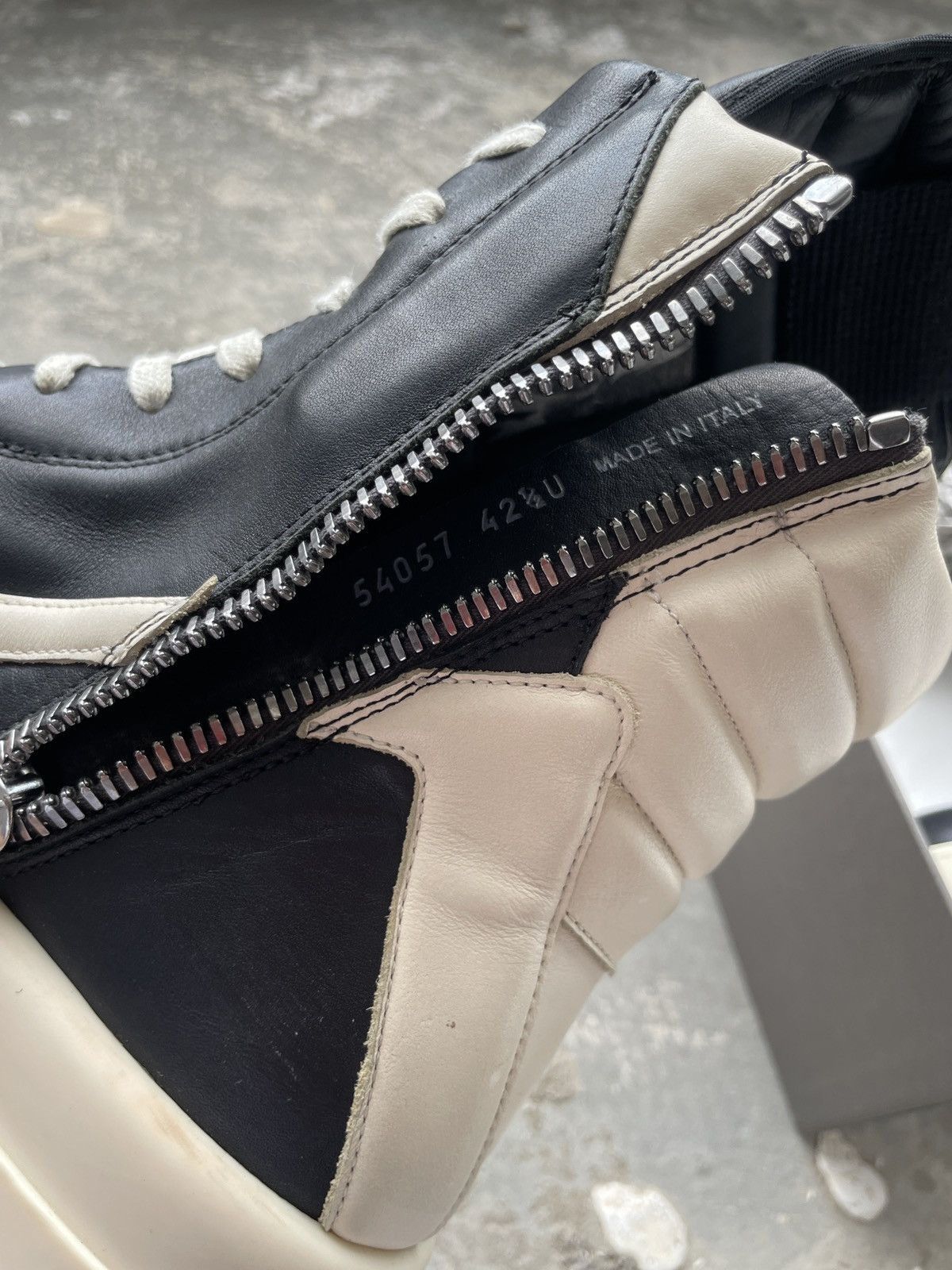 Rick Owens Rick owens mega bumper geobasket Size US 10.5 / EU 43-44 - 5 Thumbnail