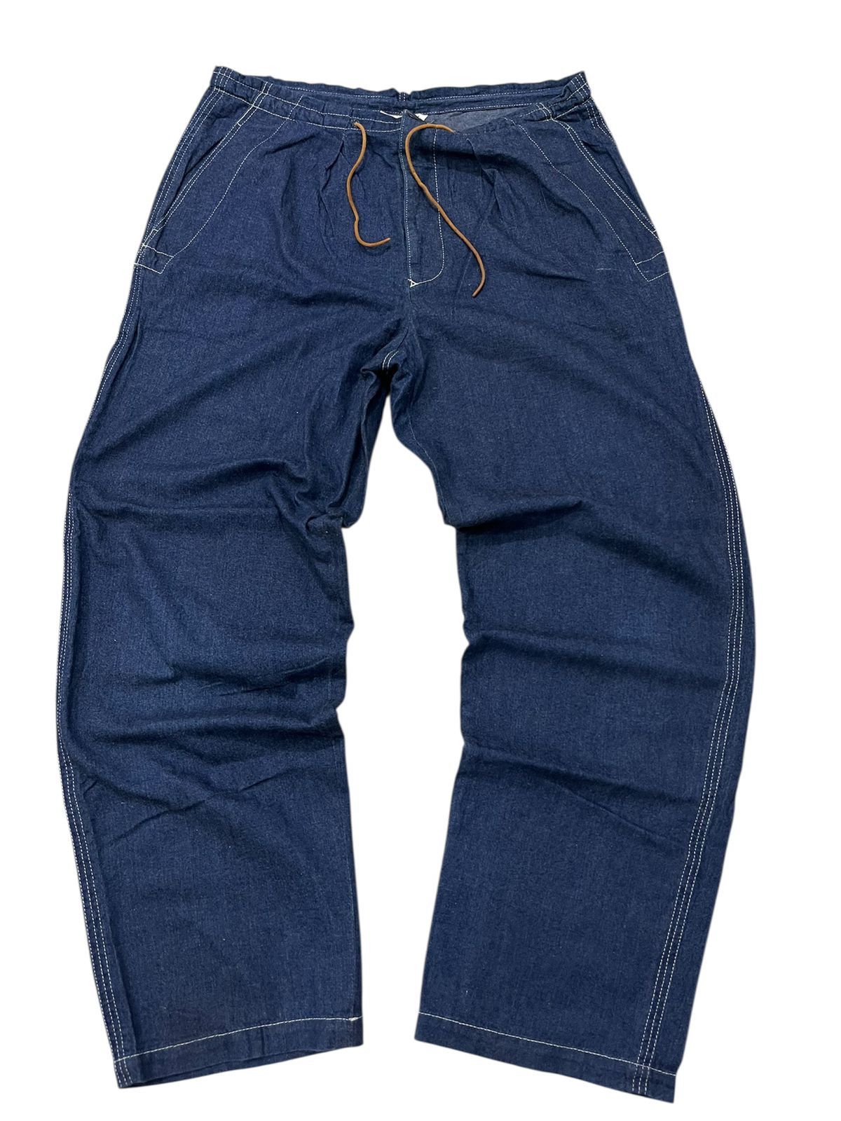 Yohji Yamamoto Y's Yohji yamamoto Baggy Indigo Pants Size US 33 - 1 Thumbnail