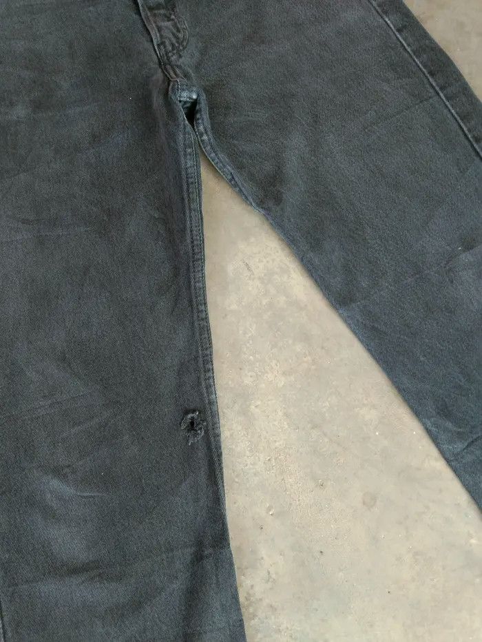 Levi's × Vintage 90s Vintage Levis 501 Made In USA Distressed Jeans 32x32 Size US 32 / EU 48 - 5 Thumbnail