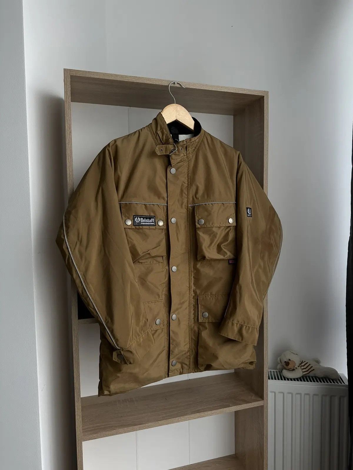 Belstaff × Vintage Vintage Belstaff Nylon Brown Motorcycle Nylon Jacket Size US M / EU 48-50 / 2 - 9 Thumbnail