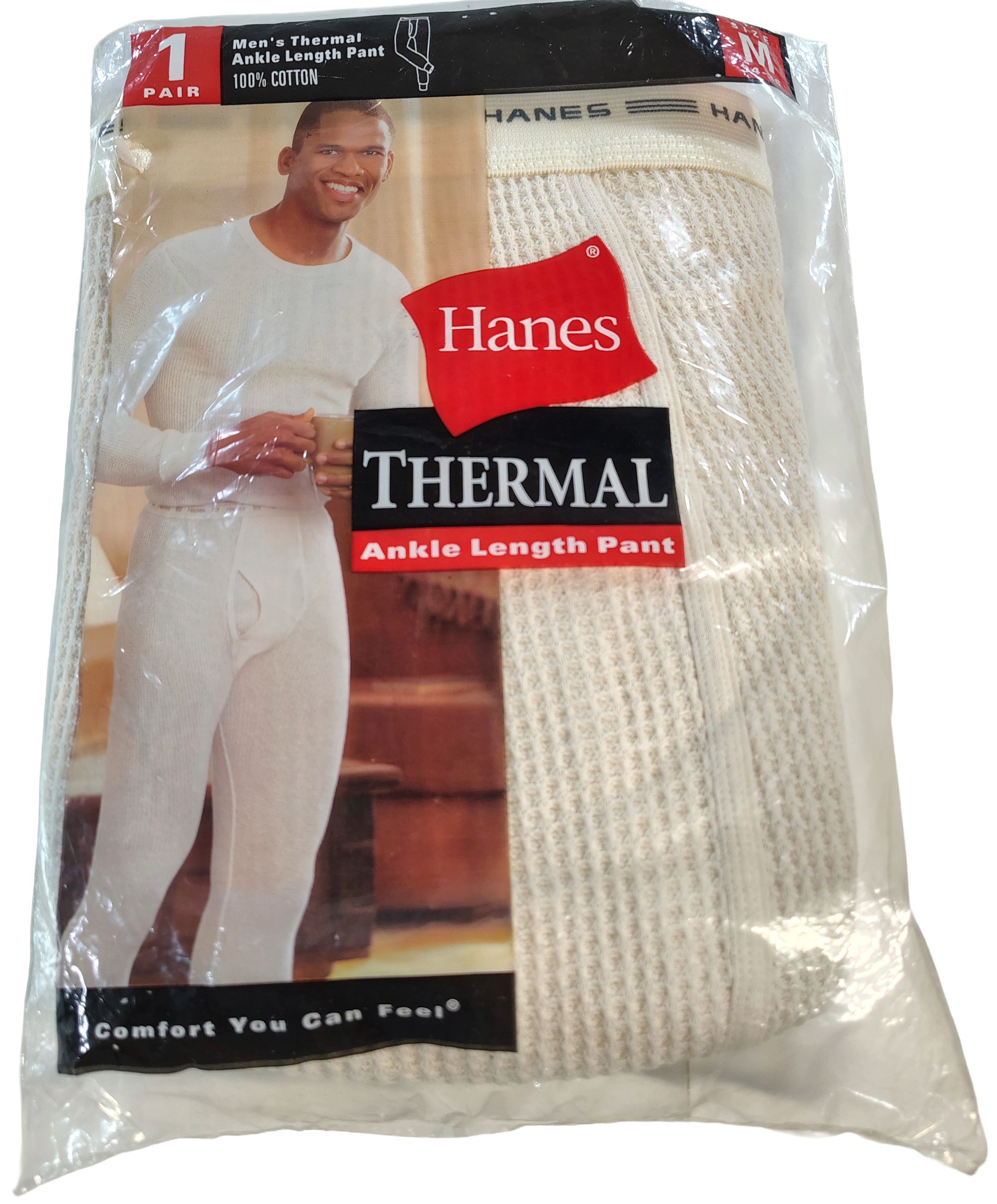 Hanes 1 Pair Of Unopened Vintage Hanes Ankle Length Thermals Size ONE SIZE - 1 Thumbnail