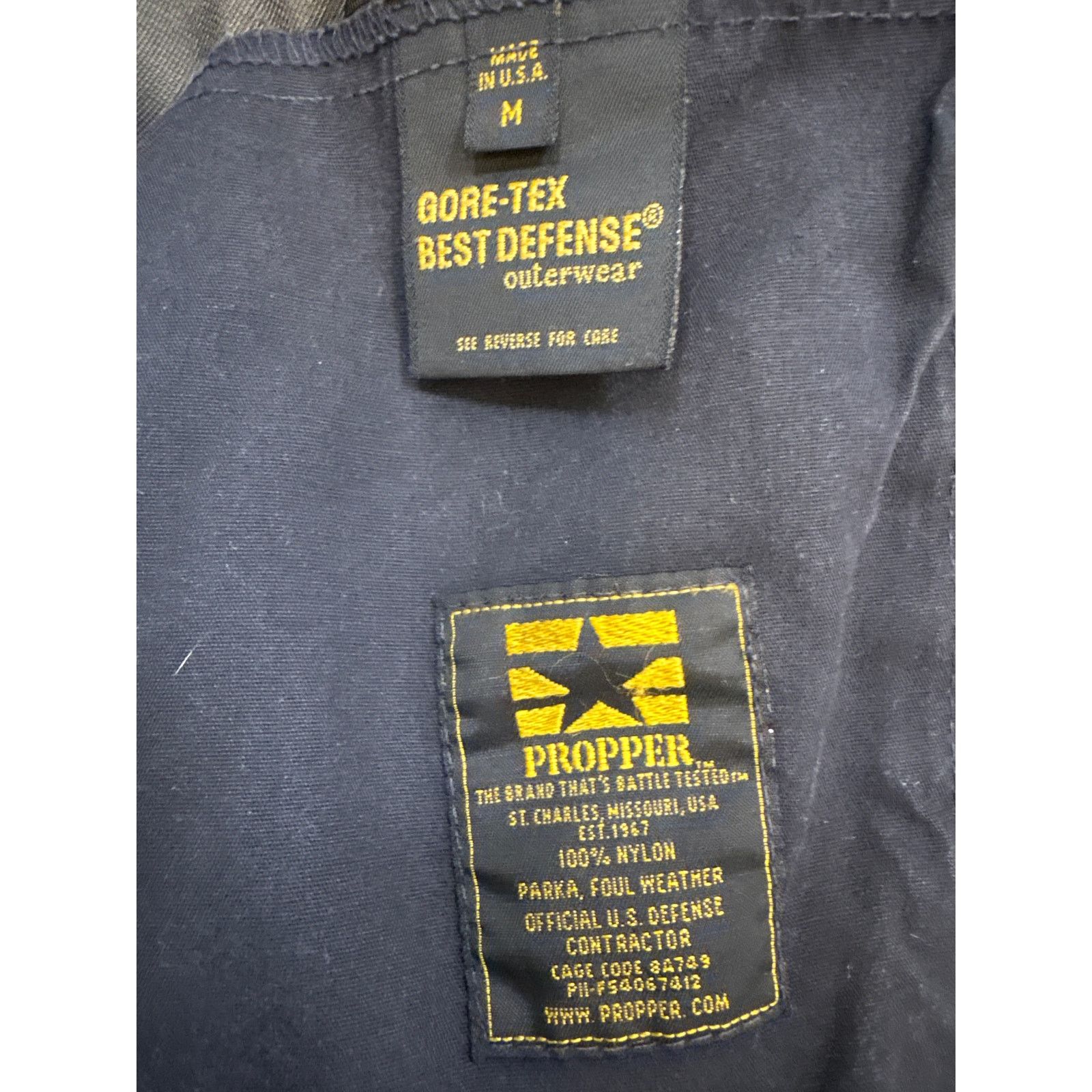 Propper Vintage Propper Foul Weather Parka Gore-Tex Military Medium Size US M / EU 48-50 / 2 - 3 Thumbnail