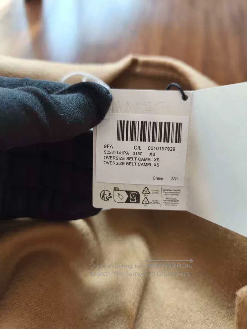Loewe Loewe Coat, Camel Color, Made in Italy Size XS / US 0-2 / IT 36-38 - 9 Thumbnail