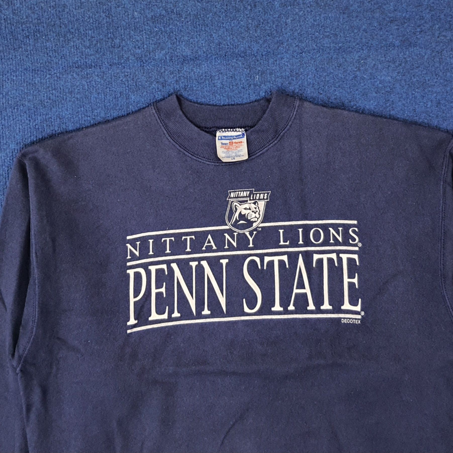 Hanes Vintage Penn State Nittany Lions Football Sweatshirt C246N7 Size US L / EU 52-54 / 3 - 2 Thumbnail