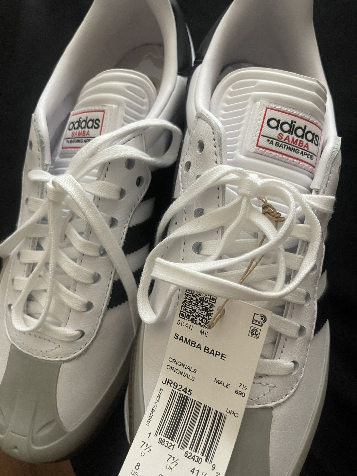 Adidas Bape x Adidas Sambas Size US 8 / EU 41 - 1 Thumbnail