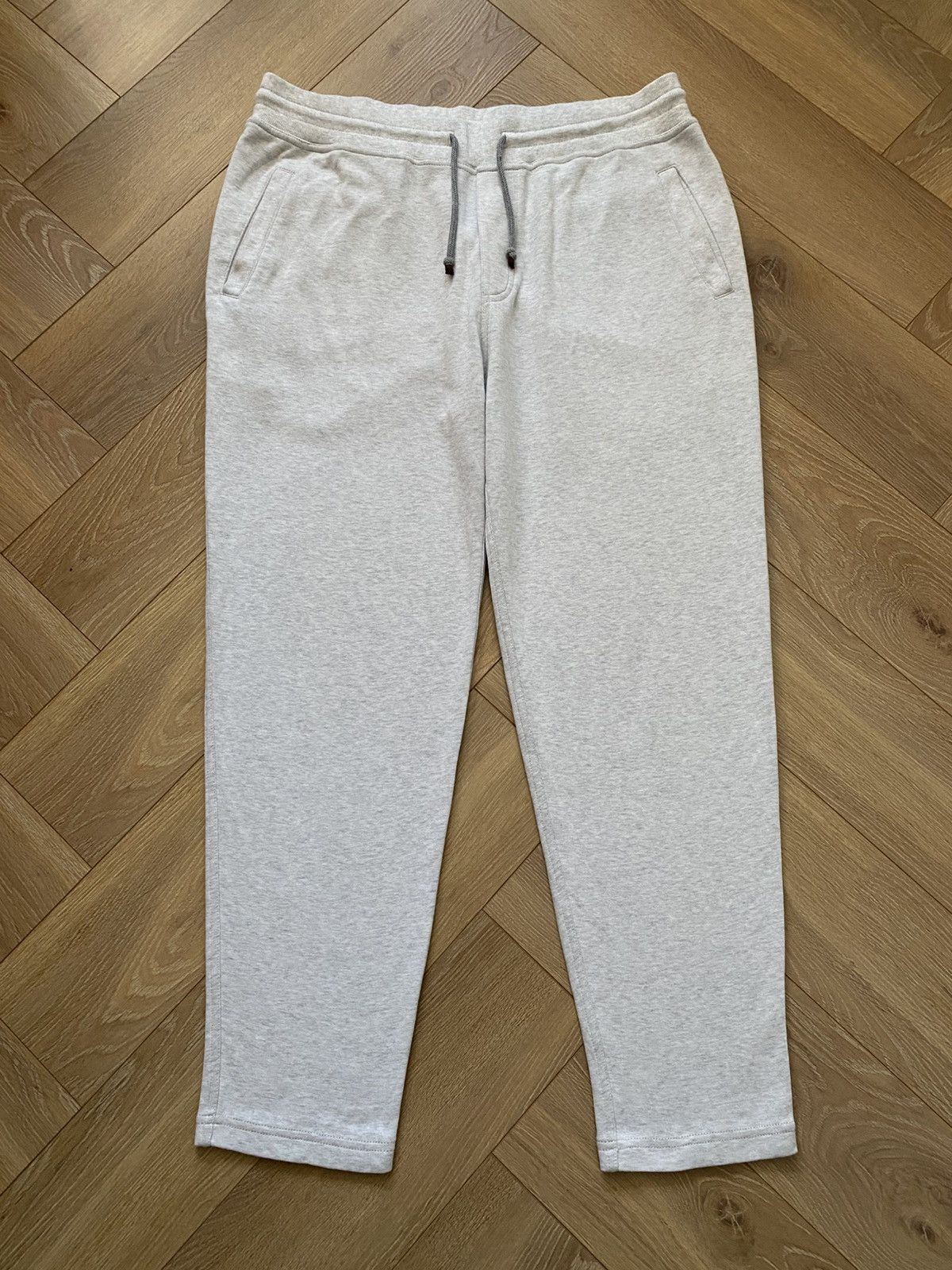 Brunello Cucinelli × Designer Brunello Cucinelli Cotton Trousers Luxury Designer Old Money Size US 38 / EU 54 - 1 Thumbnail