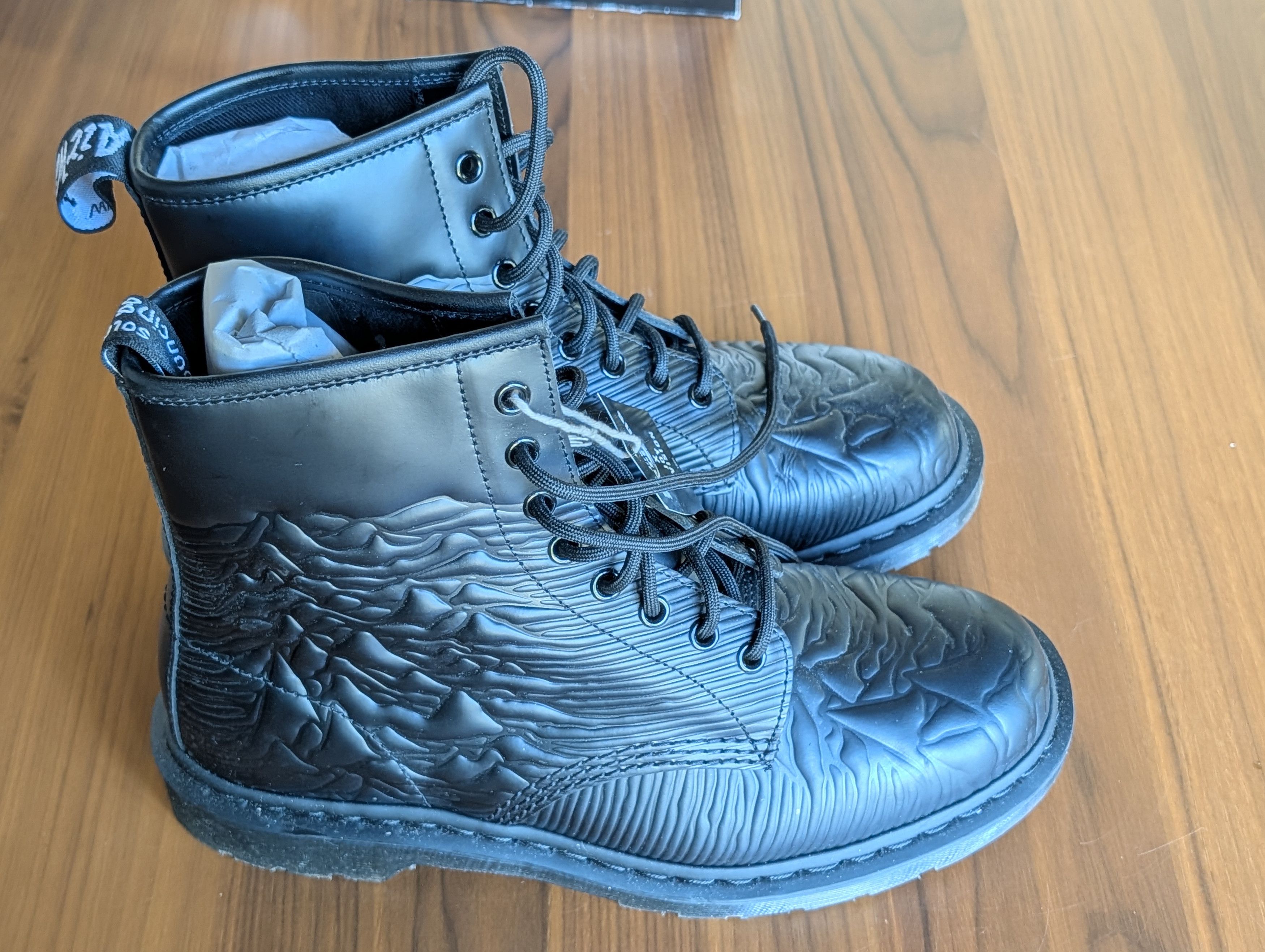 Dr. Martens × Joy Division 1460 Dr Martens x Joy Division unknown pleasures black Size US 10 / EU 43 - 2 Thumbnail