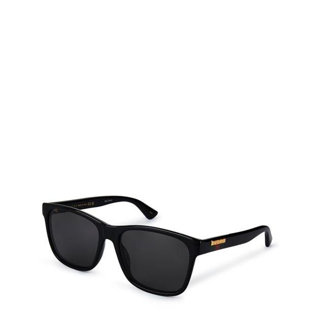 Gucci Men's Web Square Sunglasses Size ONE SIZE - 1 Thumbnail