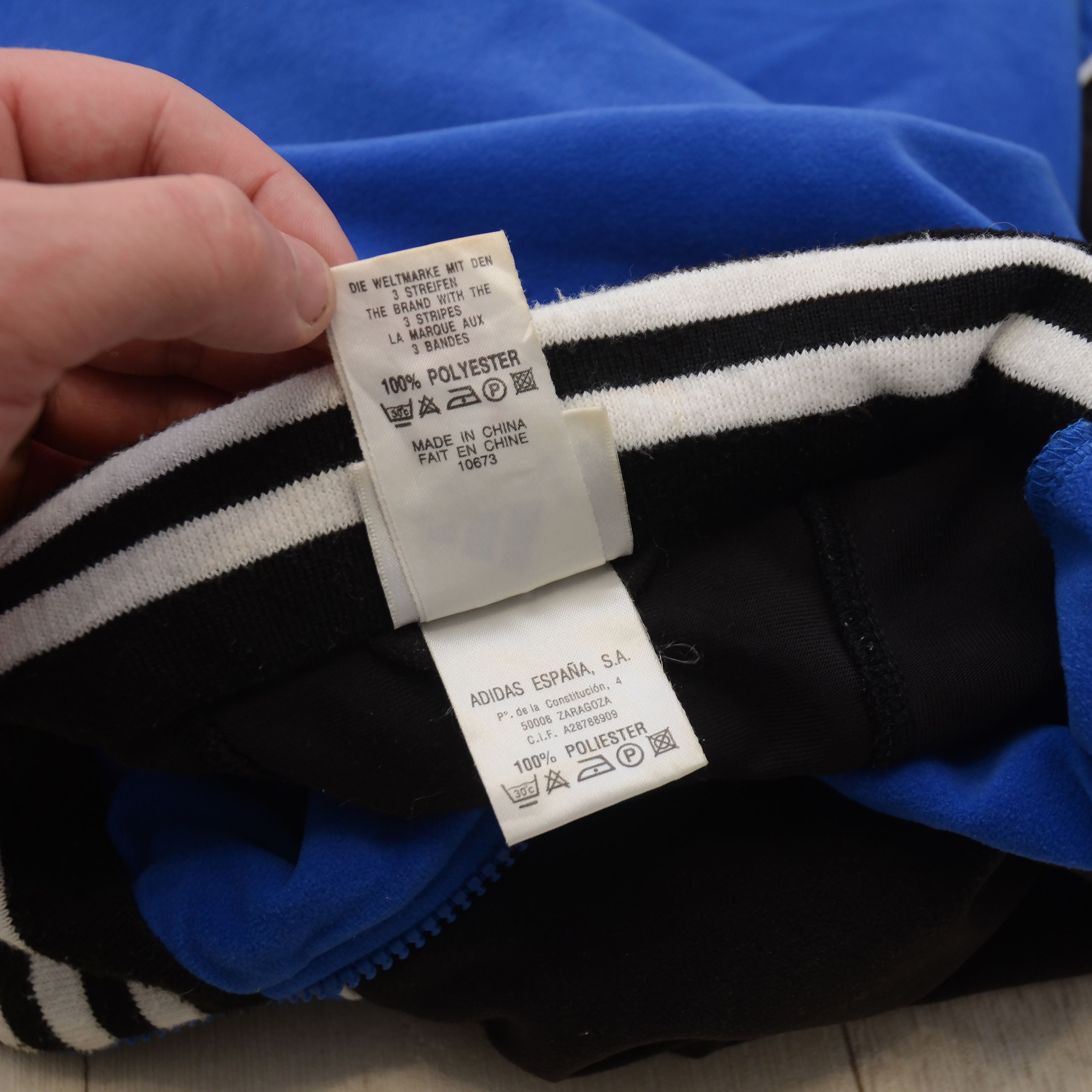 Adidas Vintage Adidas Velour Track Jacket Original Retro Full Zip Size US M / EU 48-50 / 2 - 12 Thumbnail