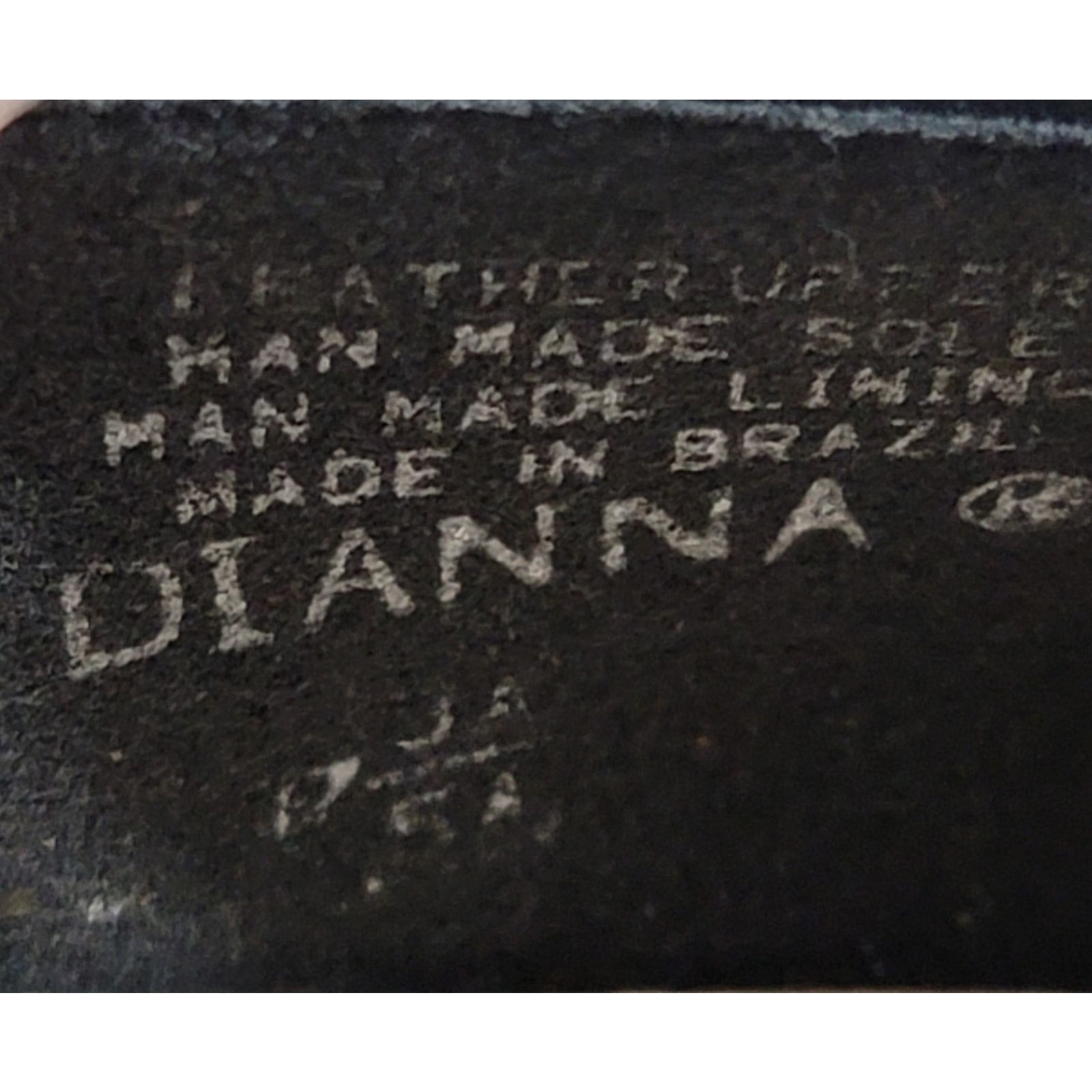 Other Vintage Selly Black Leather Woven Dianna Flats 7 3/5 A NWOB Size US 7 / IT 37 - 3 Thumbnail