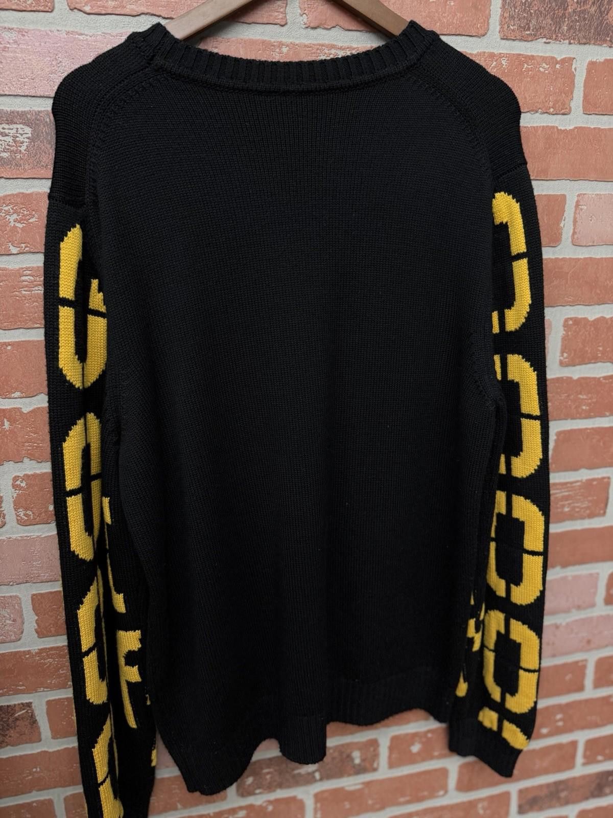 Fendi Men's Fendi Brown, Black & Yellow Sweater Size 52 Knit $1k Size US L / EU 52-54 / 3 - 9 Thumbnail