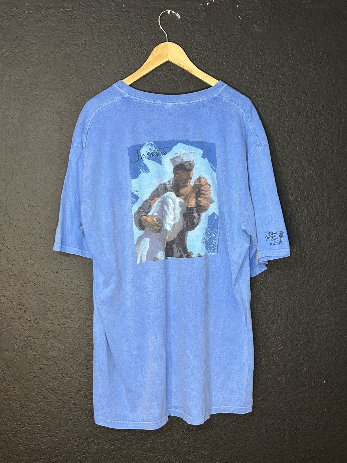 Vintage Y2K Sarasota Sailor Bar Promo T shirt Size US XL / EU 56 / 4 - 4 Thumbnail