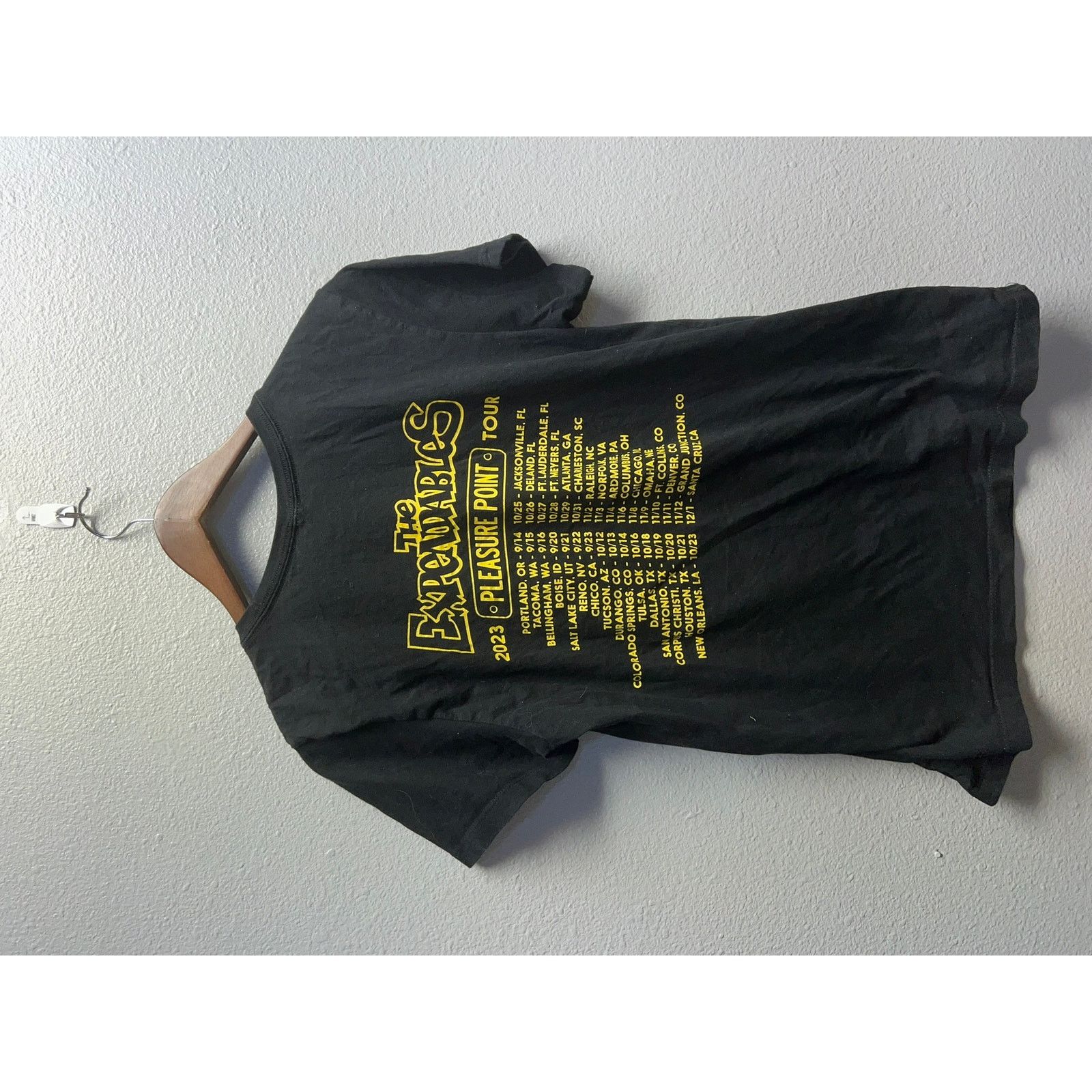 Gildan The Expendables Shirt Tour Pleasure Point Concert Blue Women Size M / US 6-8 / IT 42-44 - 5 Thumbnail
