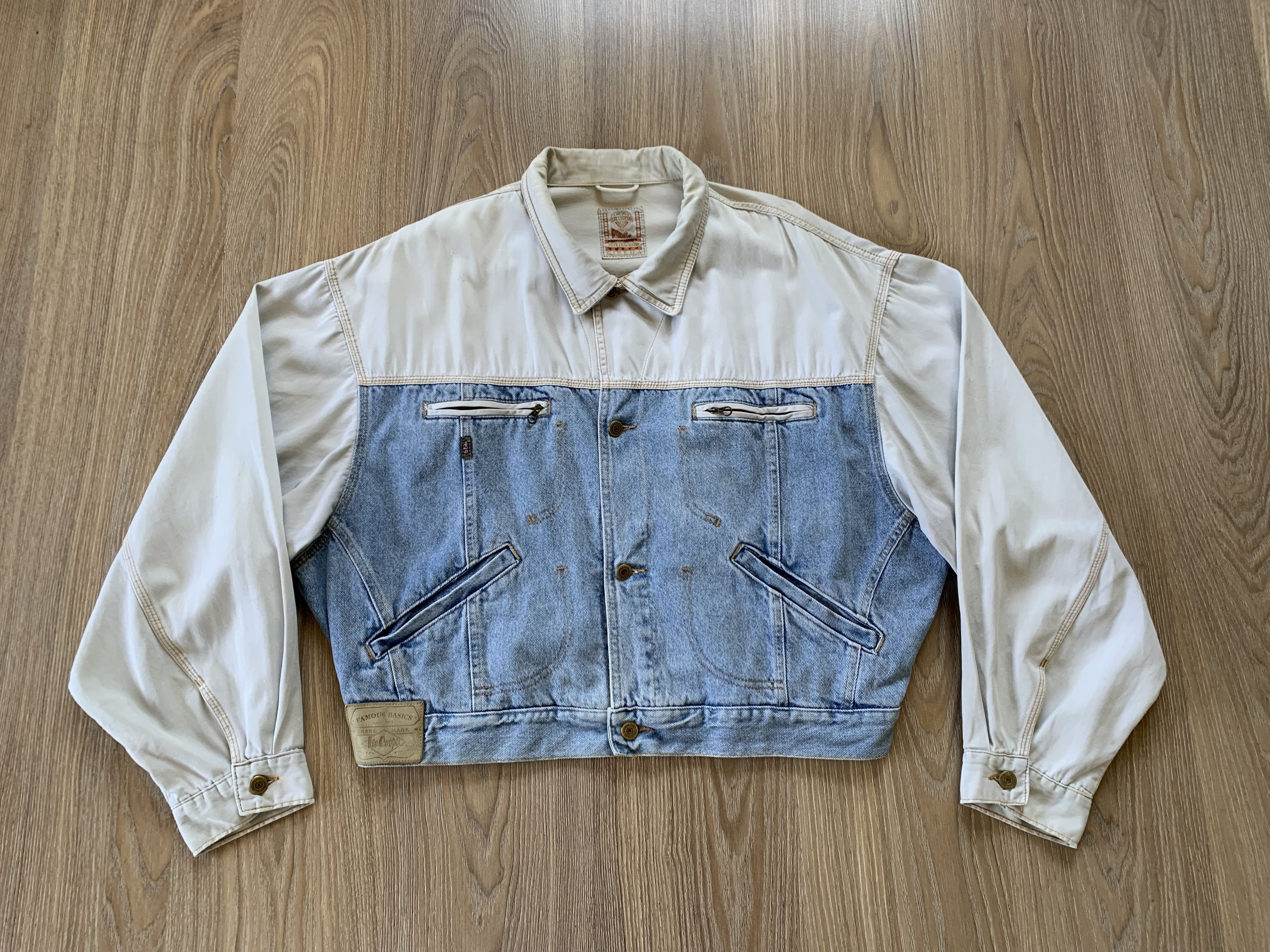 Lee × Vintage Lee Cooper Combined Vintage Denim Jacket Size US L / EU 52-54 / 3 - 2 Thumbnail