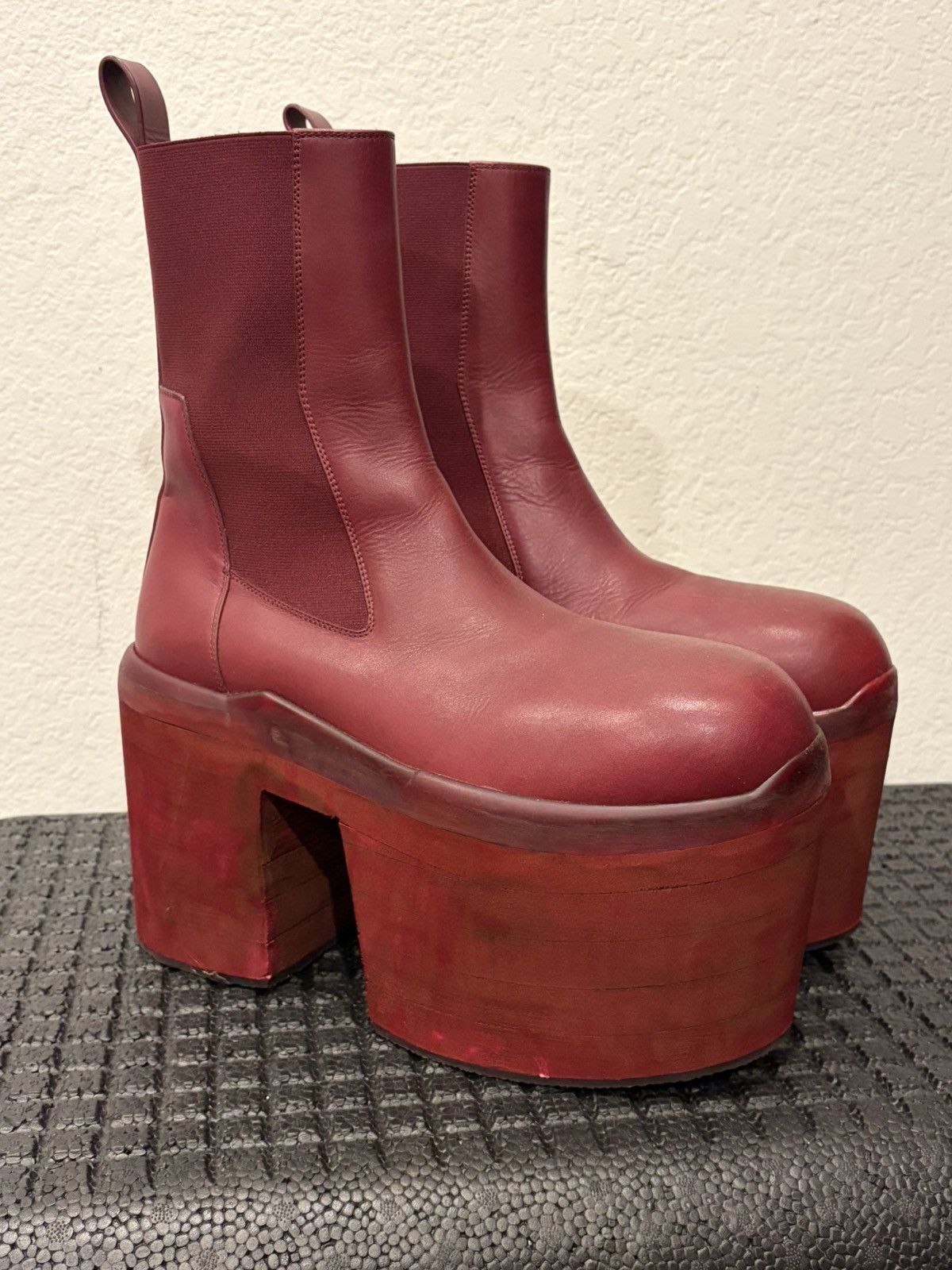 Rick Owens Rick Owens Beatle Bozo Chelsea Boots Custom Sole Size US 9 / EU 42 - 1 Thumbnail