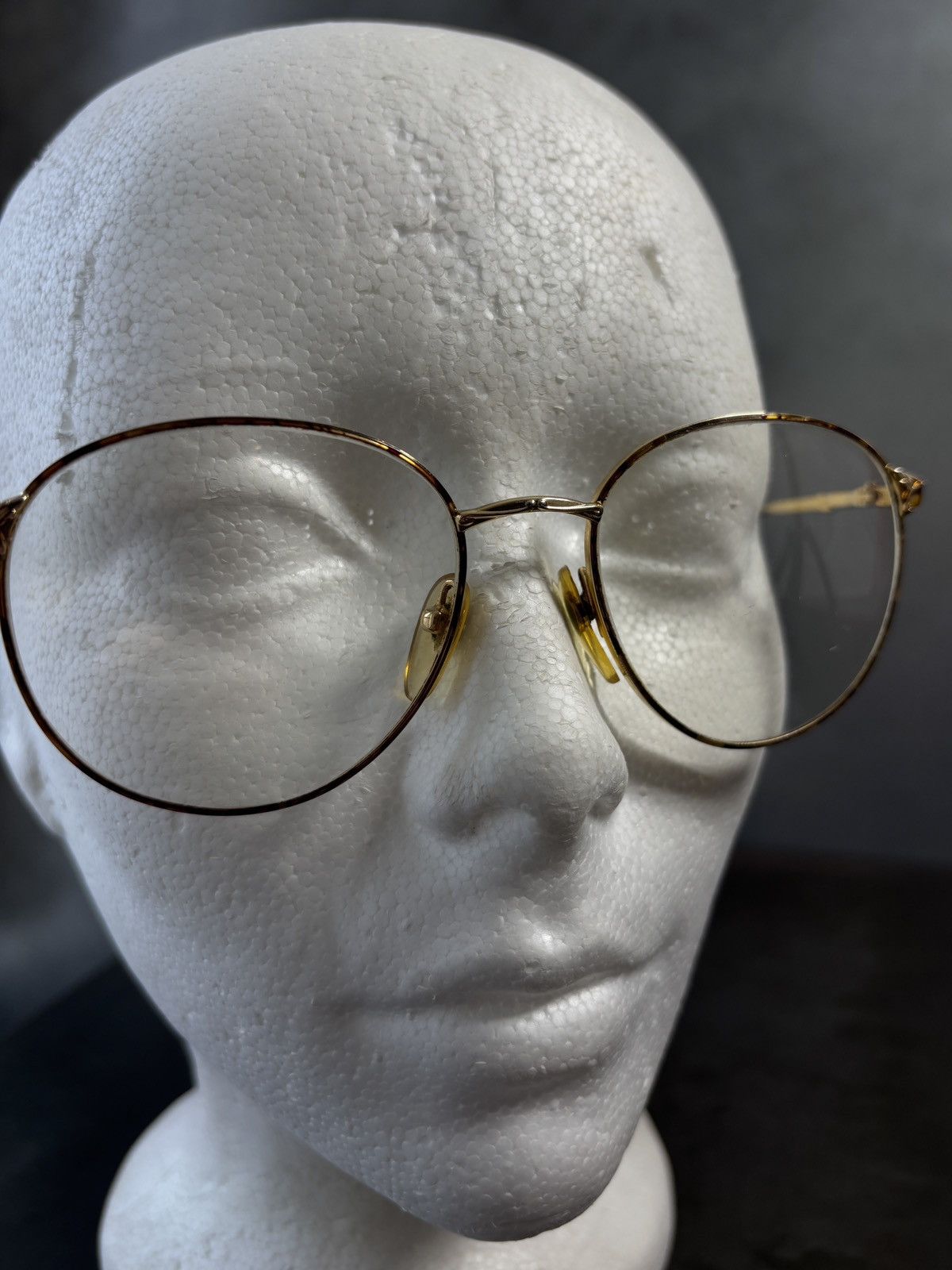 Vintage Vintage Laura Ashley Eyeglasses Frames 1980s 1990s Metal Big Size ONE SIZE - 12 Thumbnail