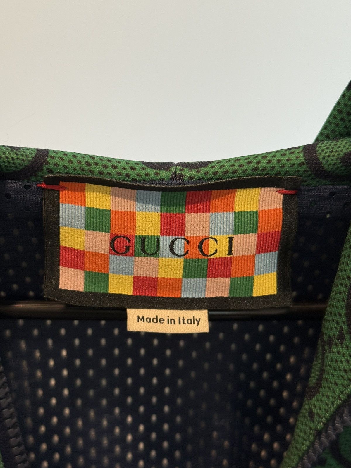 Gucci GUCCI GG Logo Multicolor Hoodie - Size M Size US M / EU 48-50 / 2 - 3 Thumbnail