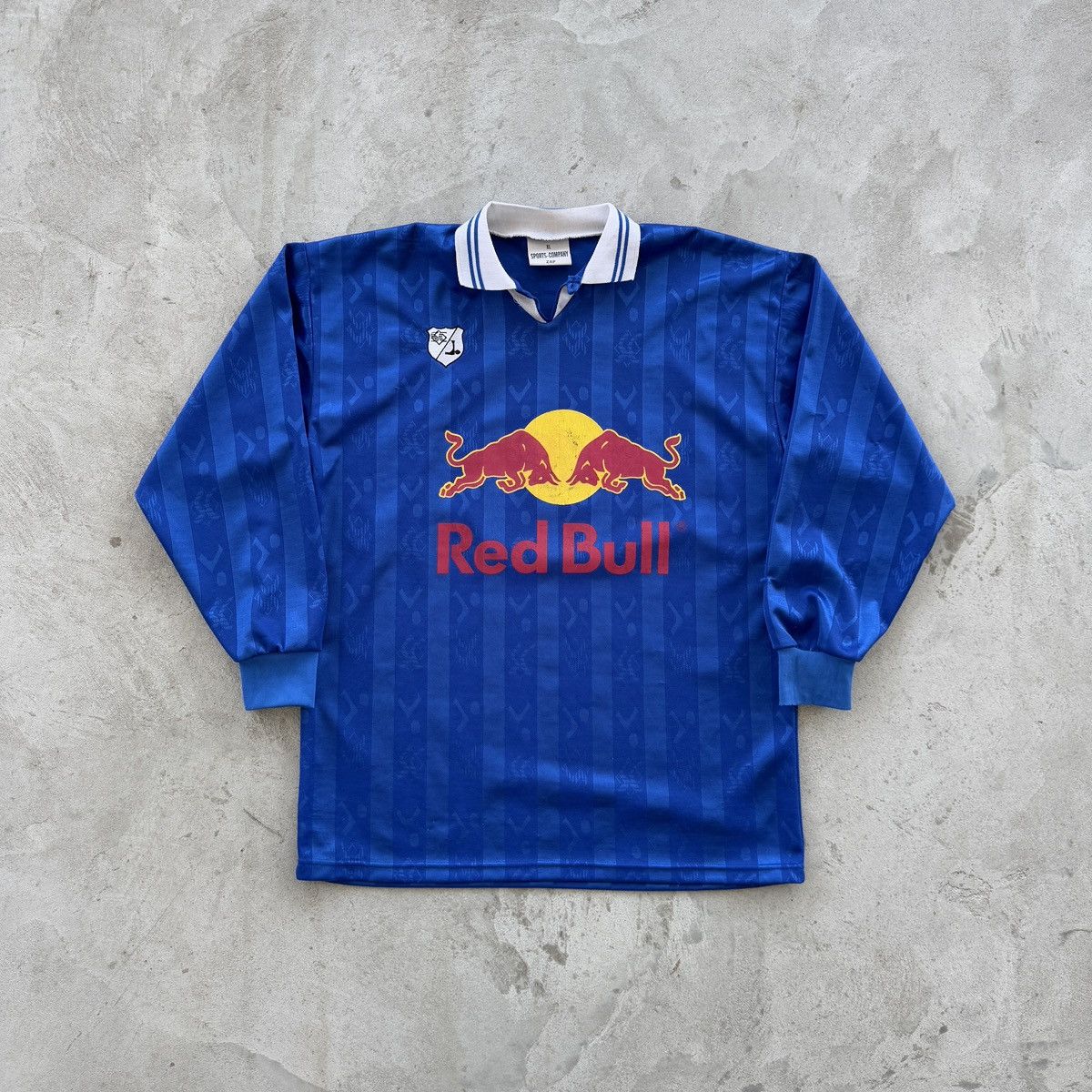 Red Bull × Vintage Vintage 90s Red Bull Longsleeve Jersey Wolfisch Size XL Size US XL / EU 56 / 4 - 1 Thumbnail