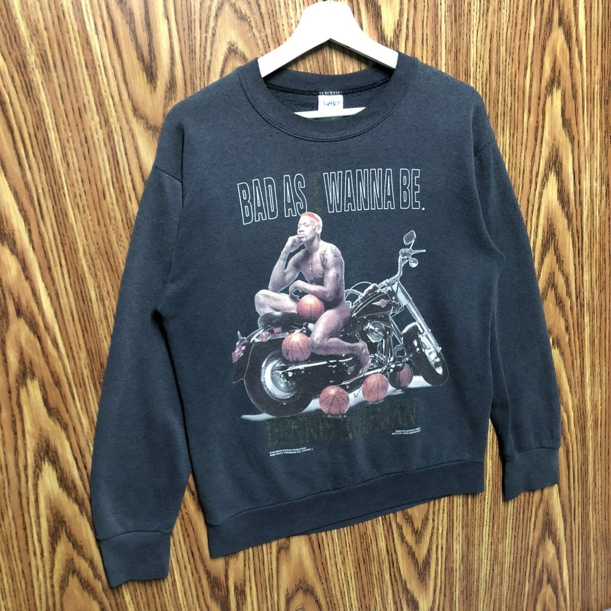 Vintage Vintage Dennis Rodman Sweatshirt Bad As I Wanna Be Size US M / EU 48-50 / 2 - 2 Thumbnail
