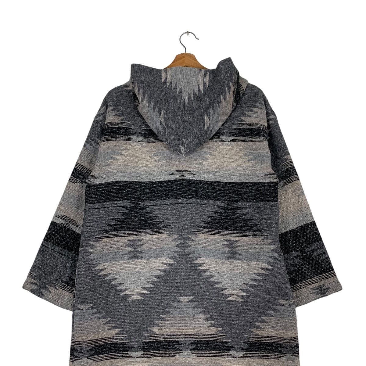 Japanese Brand Free's Mart Love California Buttonless Overcoat #1252-C57 Size US M / EU 48-50 / 2 - 8 Thumbnail