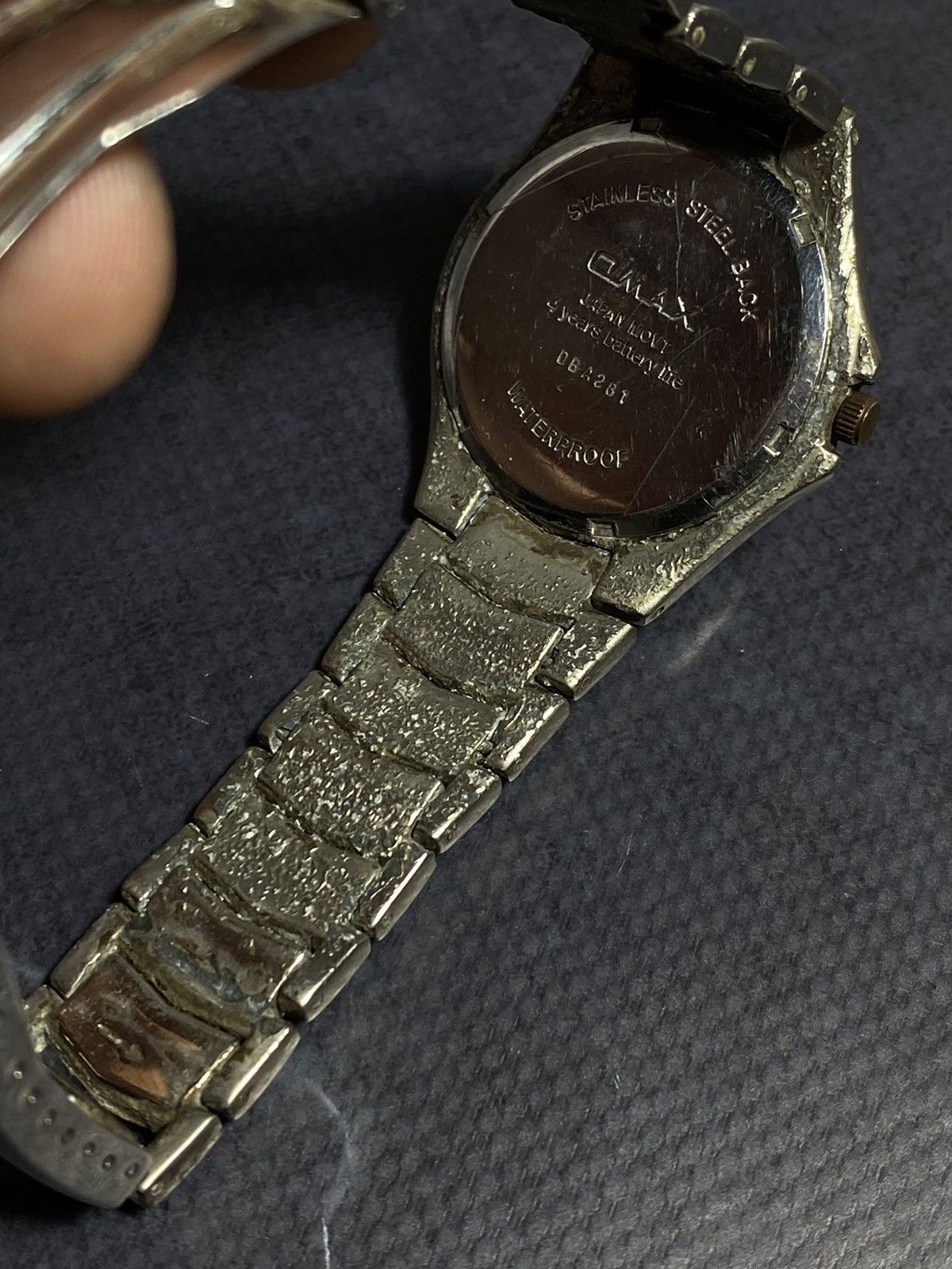 Vintage Omax Quartz Watch Luminous Hands Vintage Japanese Brand 🇯🇵 Size ONE SIZE - 11 Thumbnail