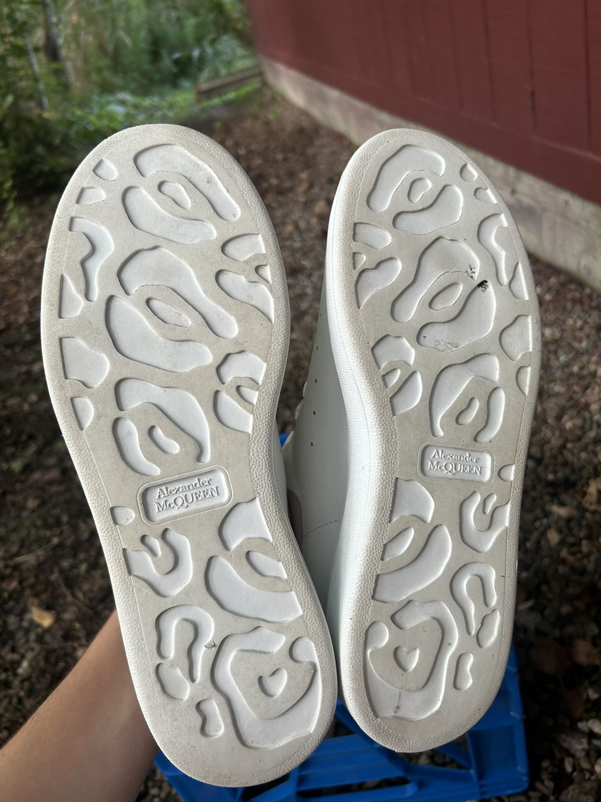 Alexander McQueen Alexander Mcqueen Oversized Leather Sneakers Size US 6.5 / EU 39-40 - 5 Thumbnail